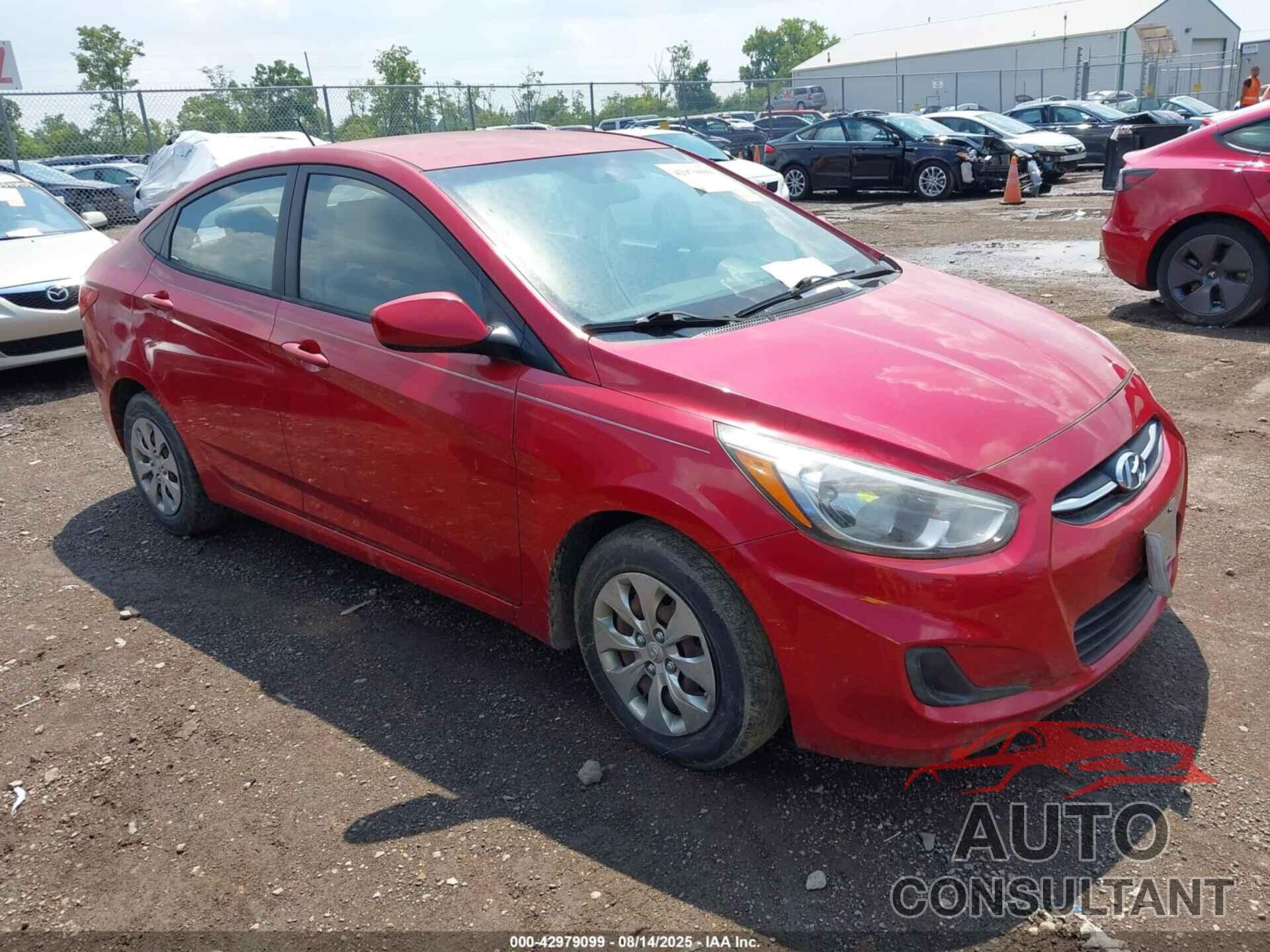 HYUNDAI ACCENT 2015 - KMHCT4AE8FU889858