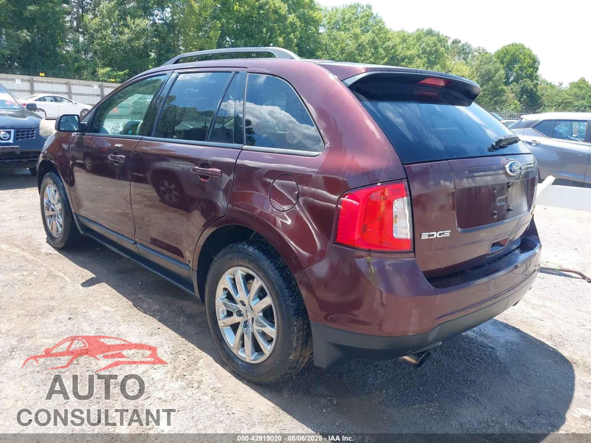 FORD EDGE 2012 - 2FMDK3J91CBA79428