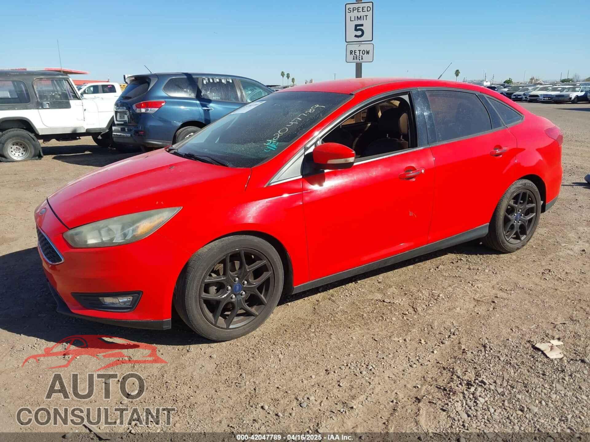 FORD FOCUS 2016 - 1FADP3F2XGL256037