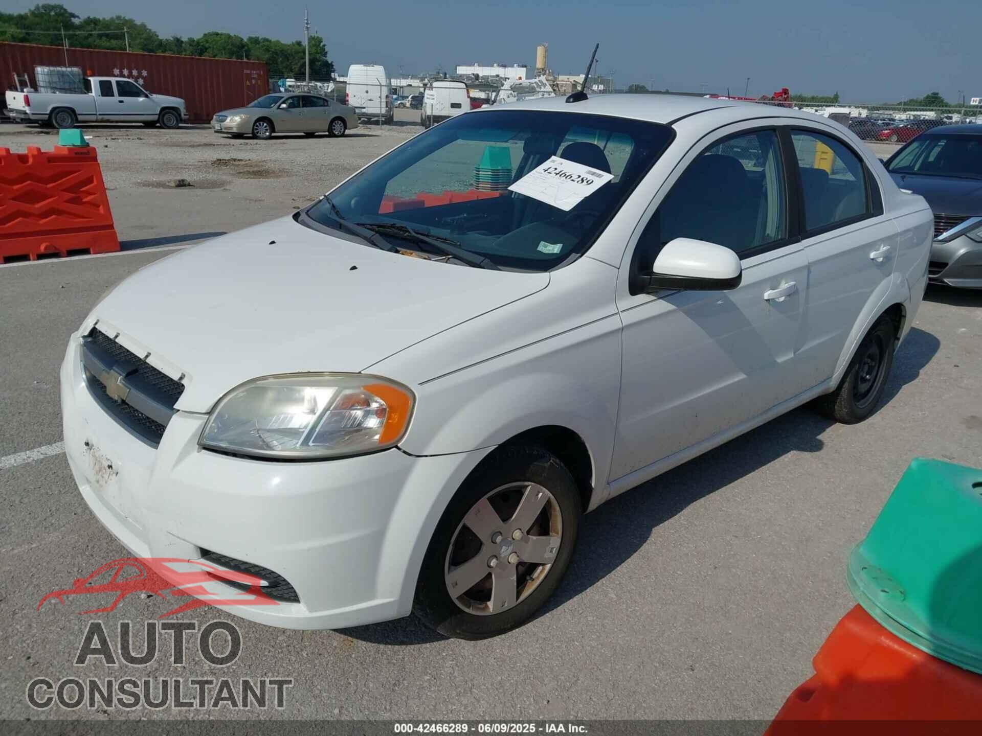 CHEVROLET AVEO 2011 - KL1TD5DE2BB189883