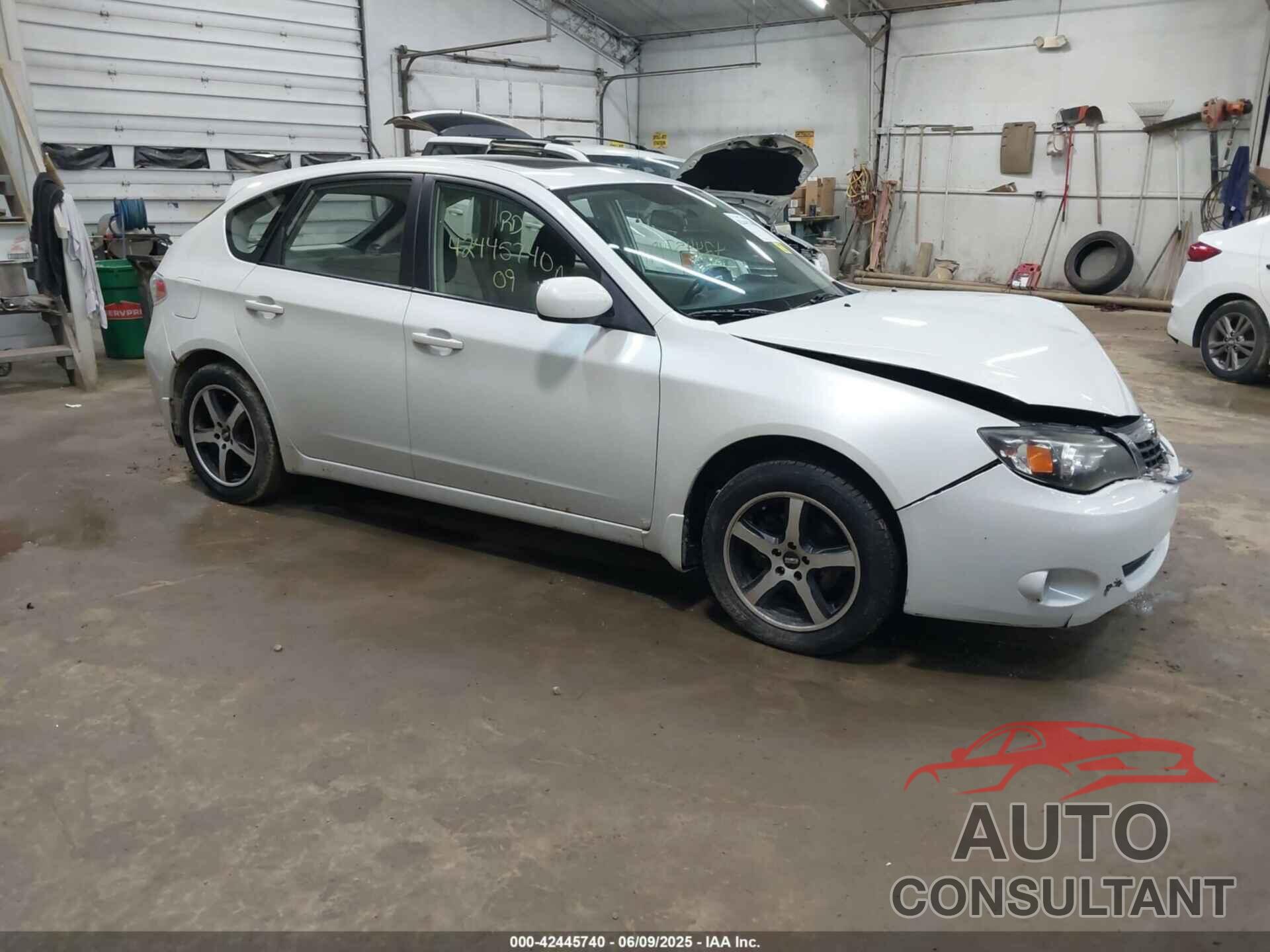 SUBARU IMPREZA 2009 - JF1GH60659G801080