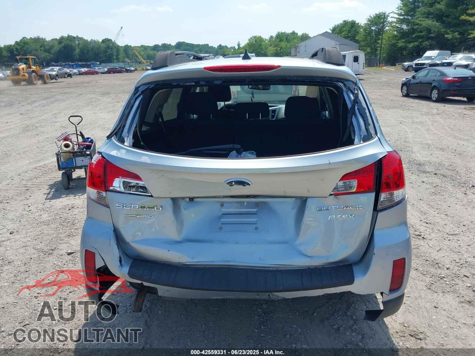 SUBARU OUTBACK 2014 - 4S4BRBDC4E3218524