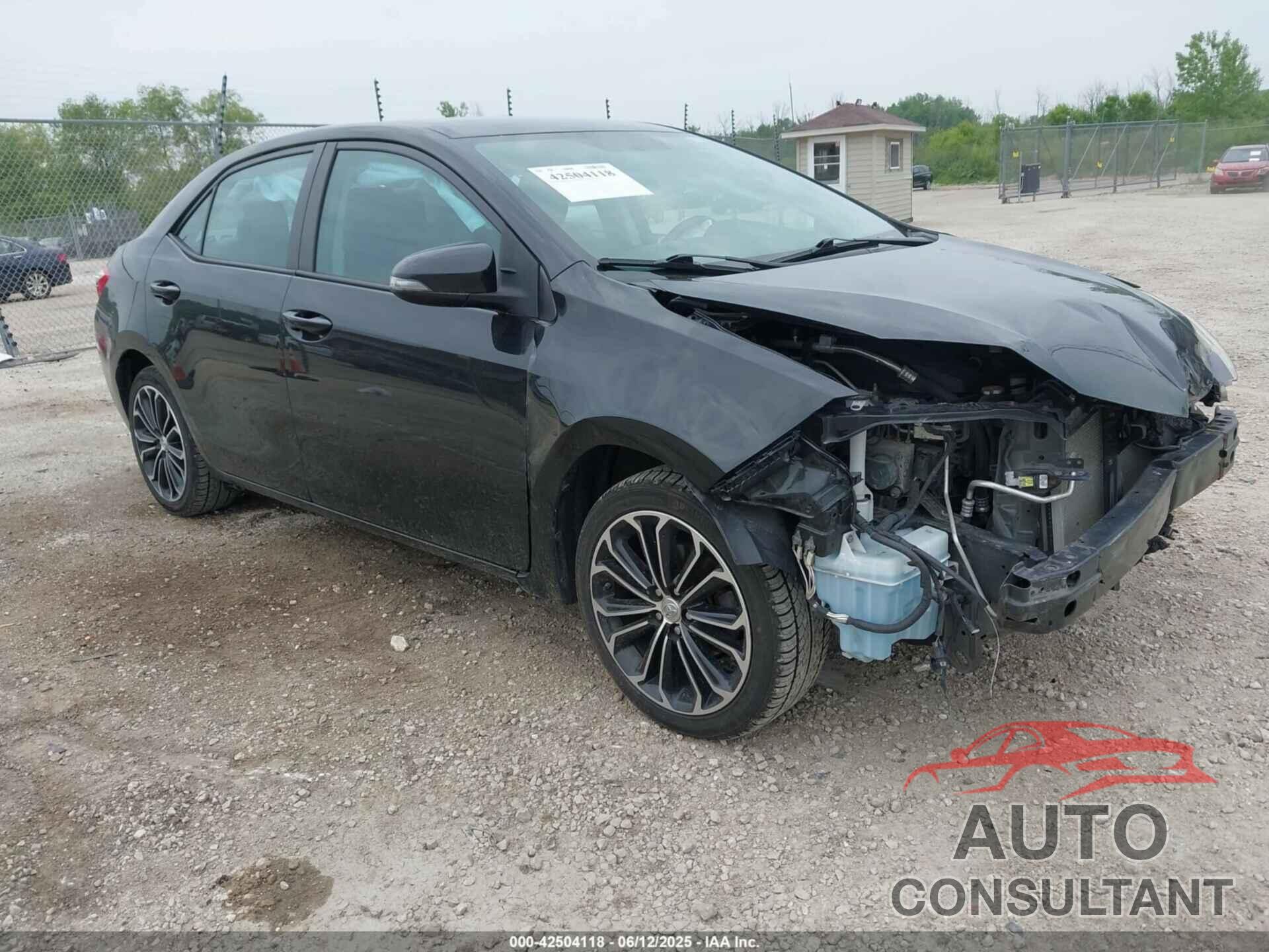 TOYOTA COROLLA 2015 - 2T1BURHE1FC455326