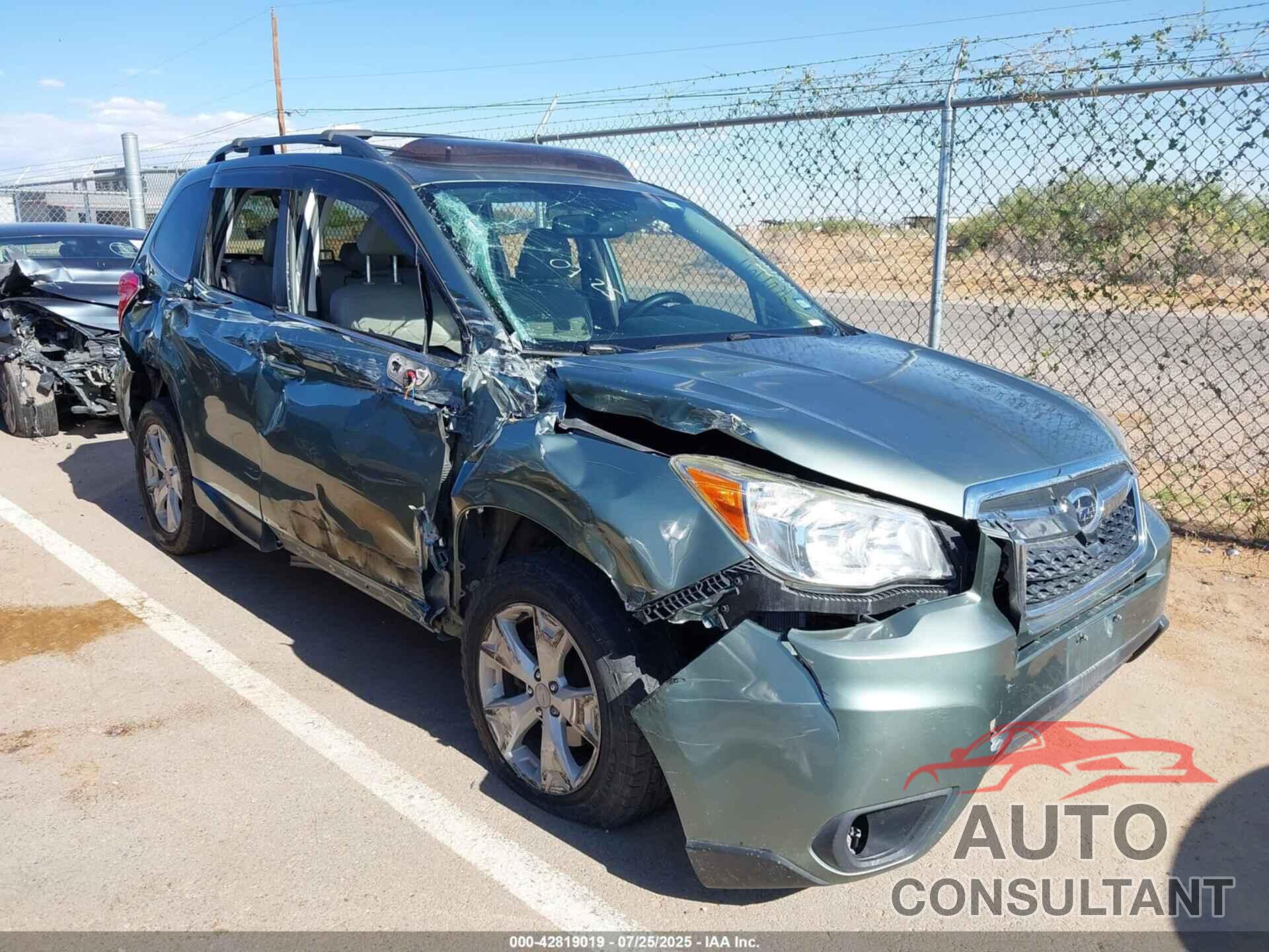 SUBARU FORESTER 2016 - JF2SJAKC1GH535631