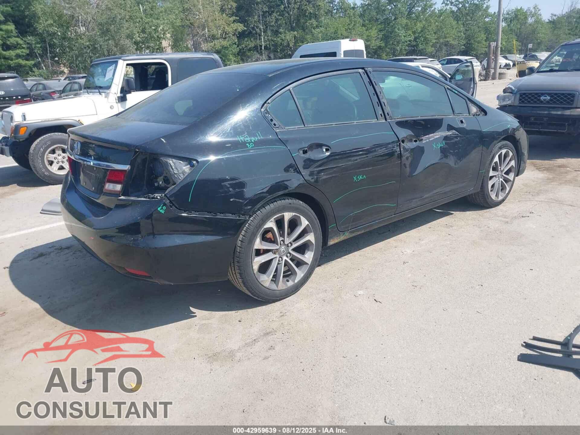 HONDA CIVIC 2015 - 19XFB2F59FE218196