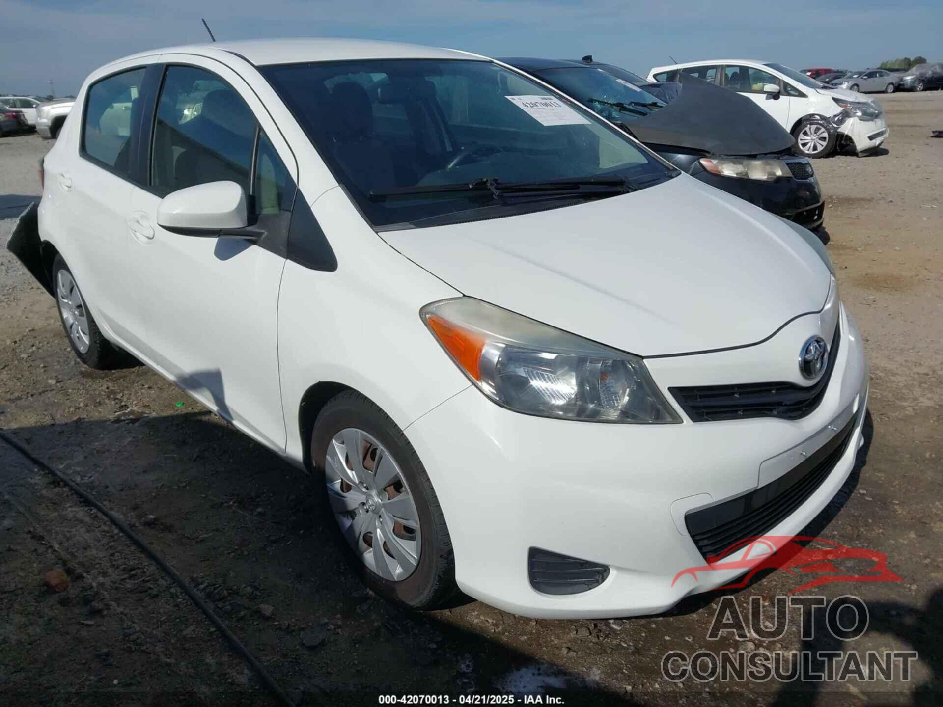 TOYOTA YARIS 2013 - JTDKTUD39DD561405