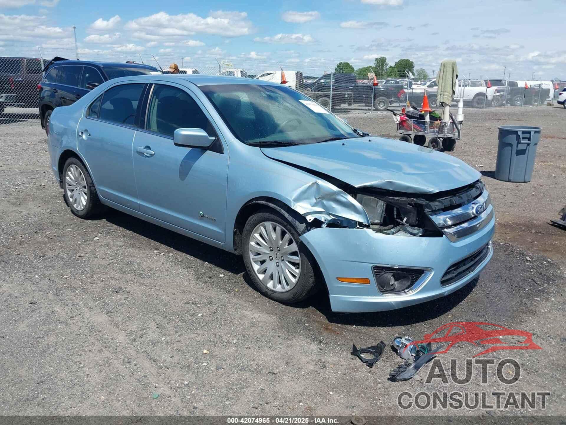 FORD FUSION HYBRID 2010 - 3FADP0L33AR385001