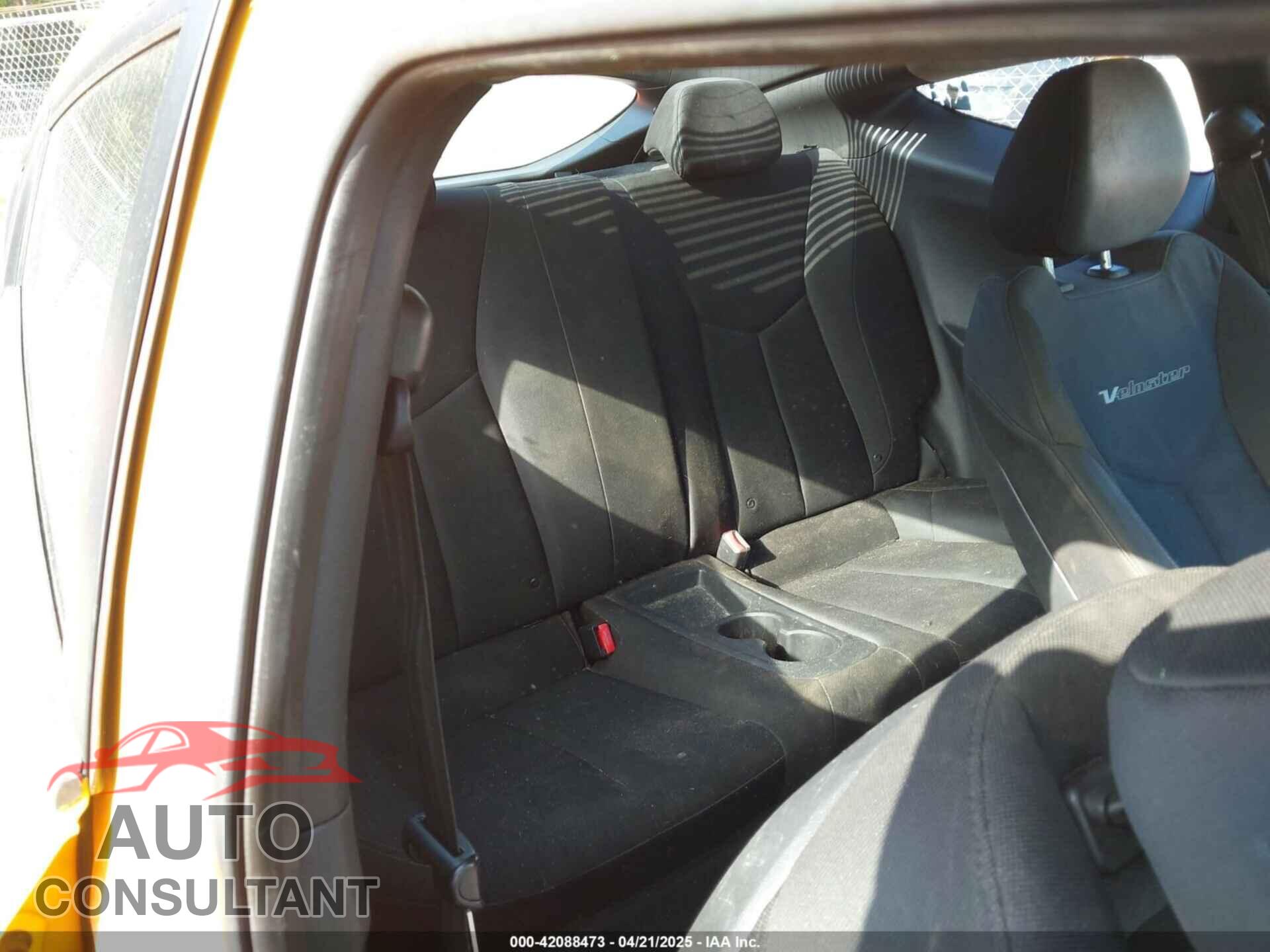 HYUNDAI VELOSTER 2012 - KMHTC6AD2CU079902