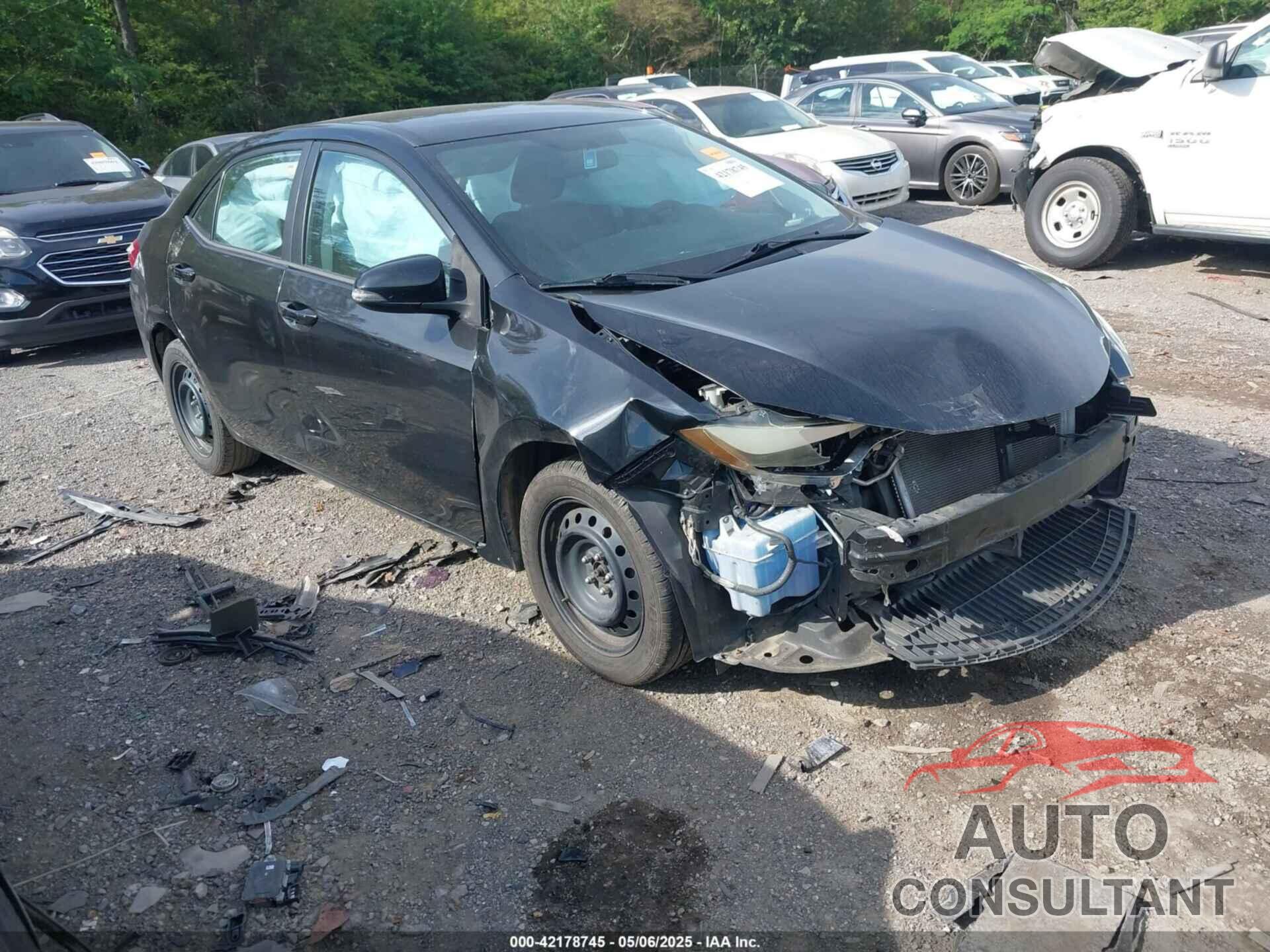 TOYOTA COROLLA 2015 - 2T1BURHE6FC256224