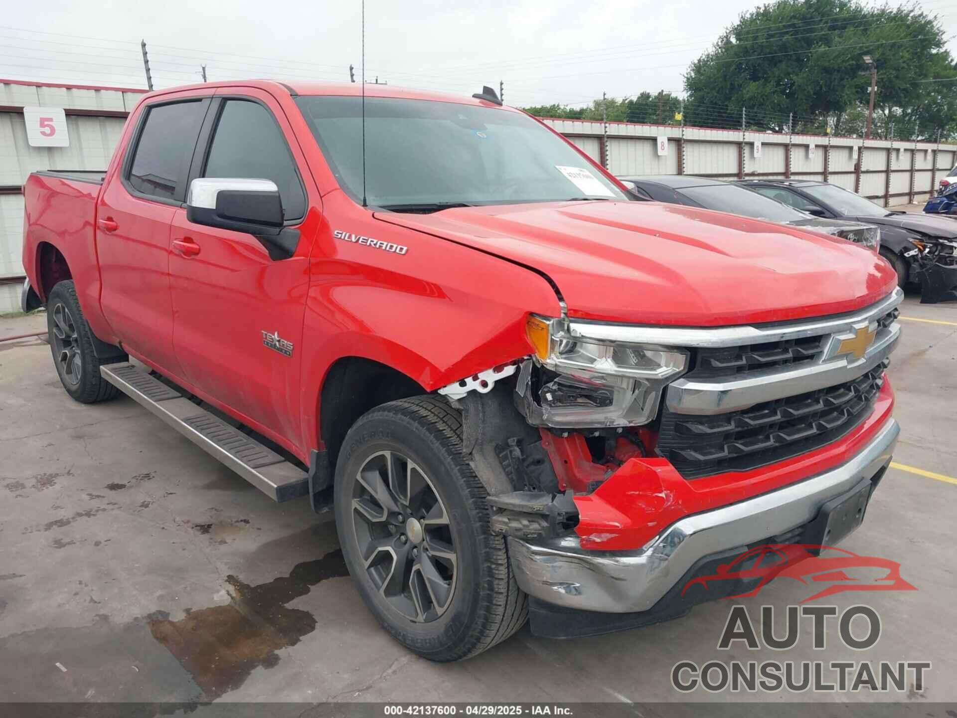 CHEVROLET SILVERADO 1500 2022 - 1GCPACEK8NZ624395