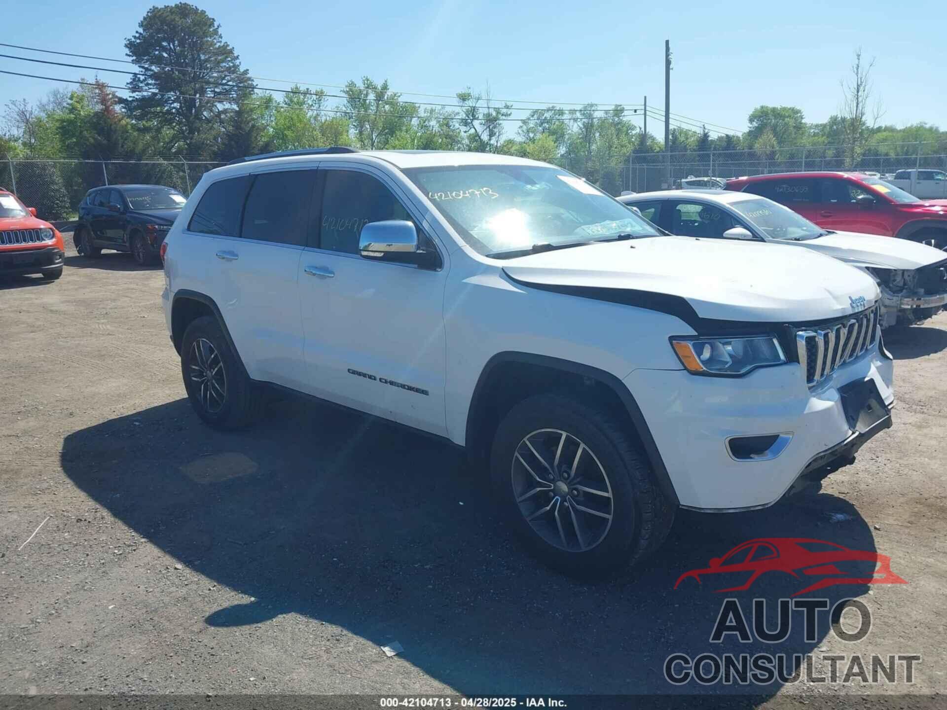 JEEP GRAND CHEROKEE 2017 - 1C4RJFBGXHC638235