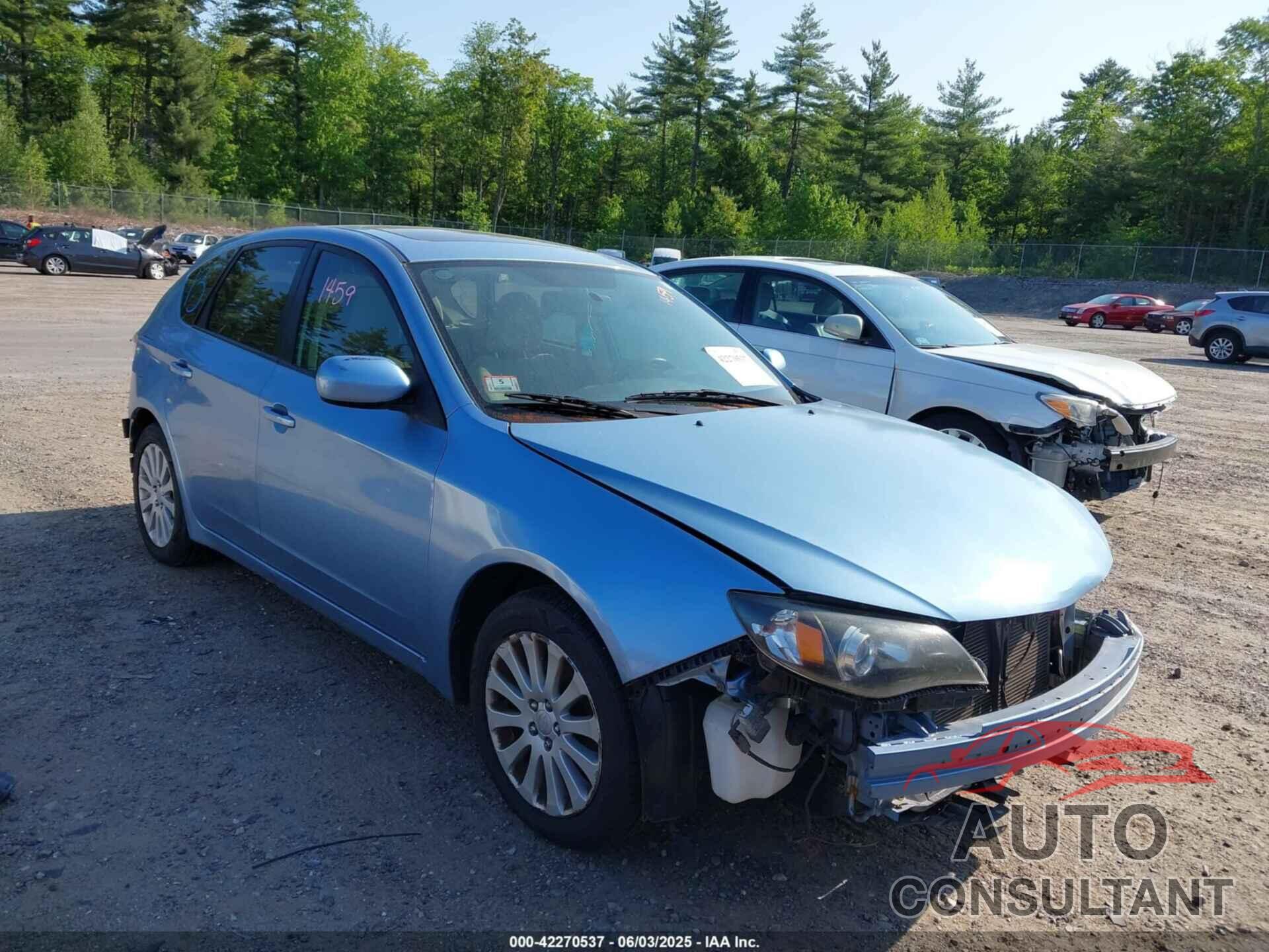 SUBARU IMPREZA 2011 - JF1GH6B68BH815536