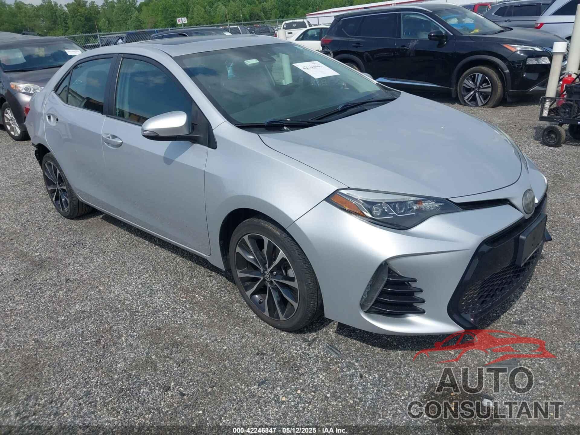 TOYOTA COROLLA 2017 - 2T1BURHE2HC749126