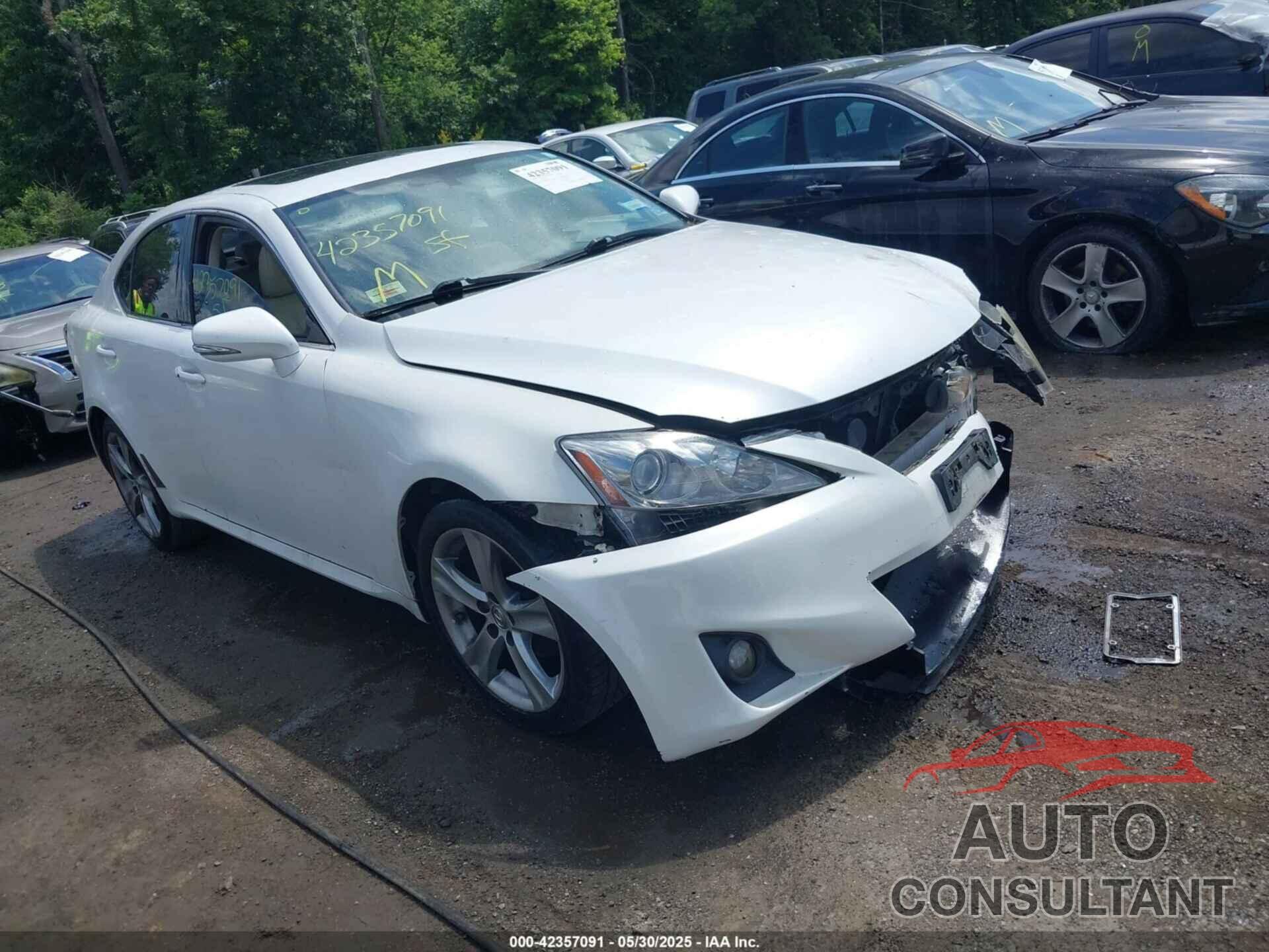 LEXUS IS 250 2012 - JTHBF5C23C5167993