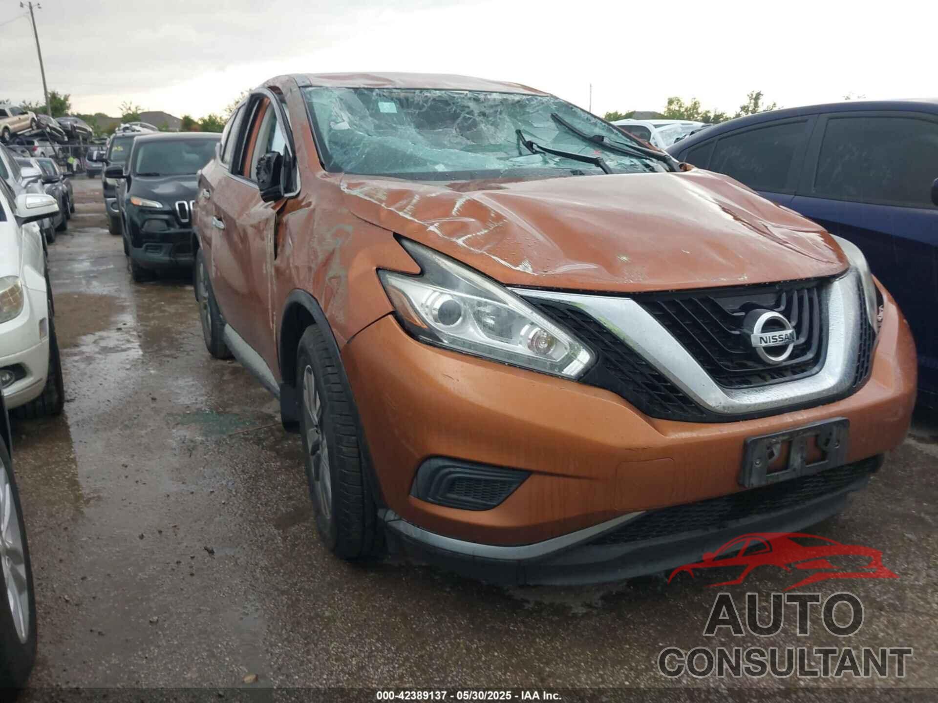 NISSAN MURANO 2015 - 5N1AZ2MG7FN291262