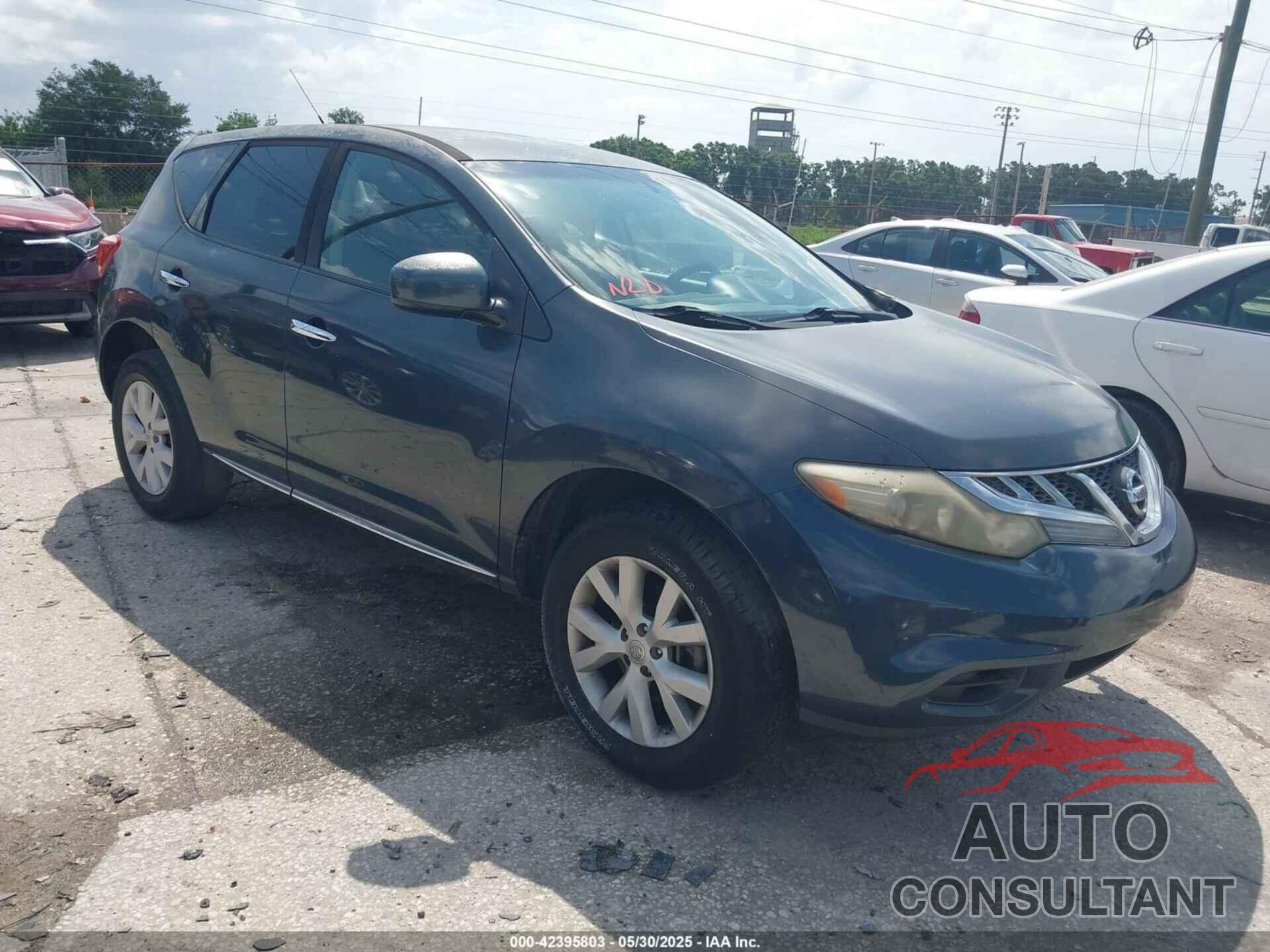 NISSAN MURANO 2011 - JN8AZ1MUXBW062829