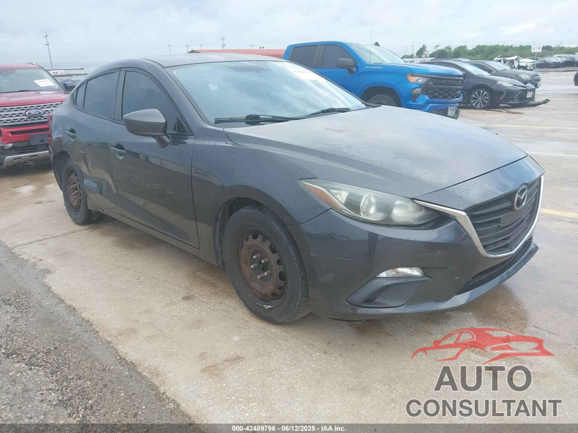MAZDA MAZDA3 2014 - JM1BM1U78E1129597
