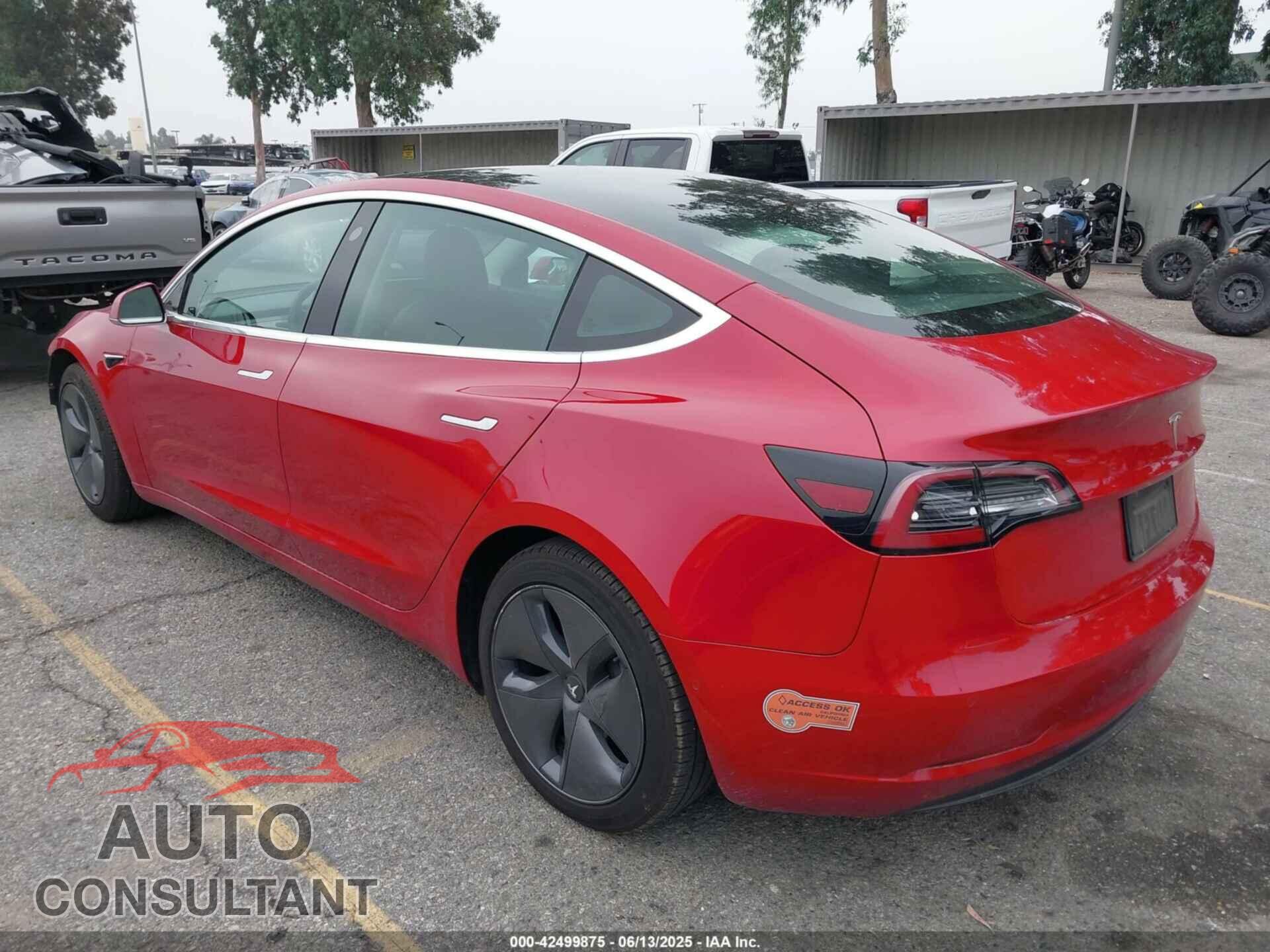 TESLA MODEL 3 2019 - 5YJ3E1EA2KF396541