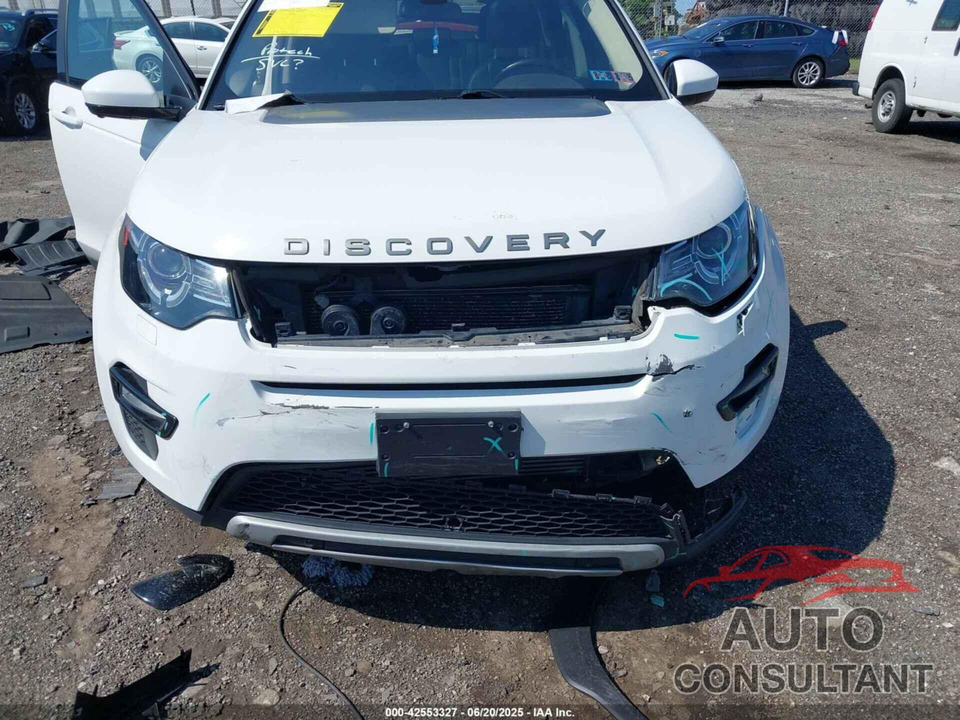 LAND ROVER DISCOVERY SPORT 2017 - SALCR2BG4HH711358