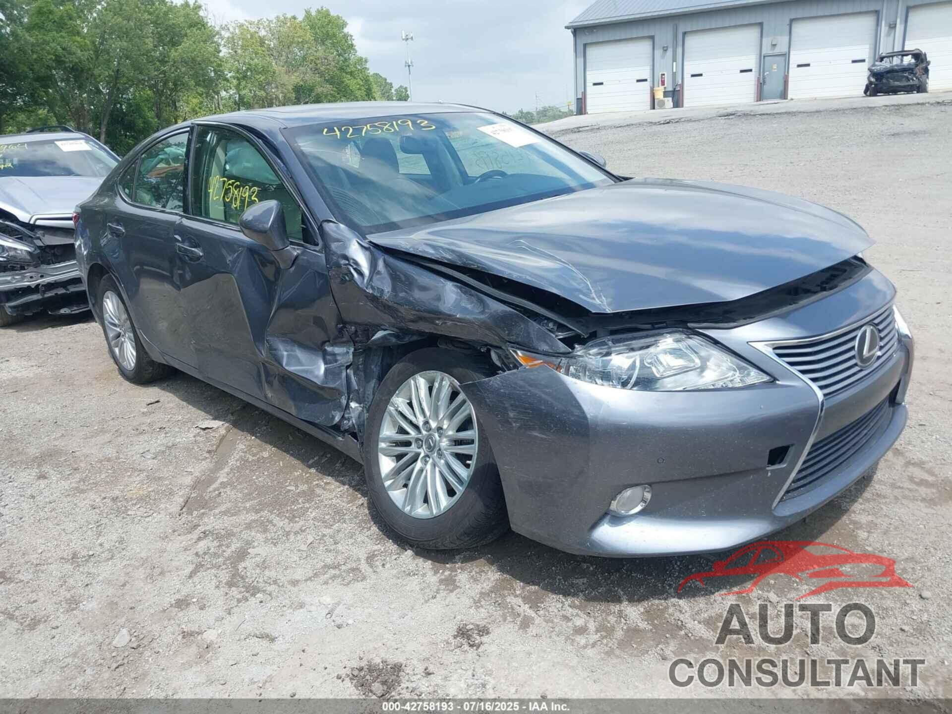 LEXUS ES 350 2013 - JTHBK1GG0D2000603