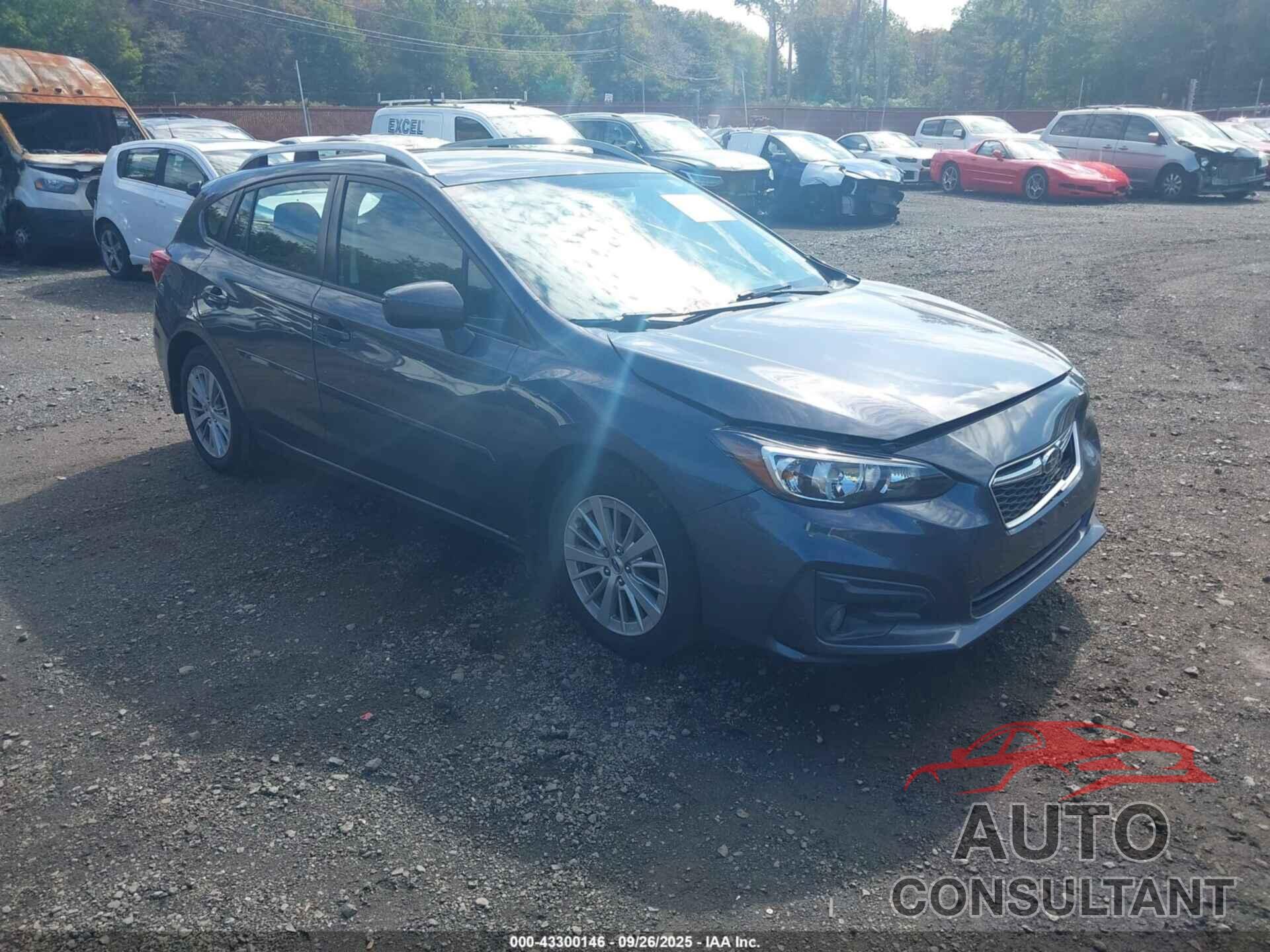 SUBARU IMPREZA 2017 - 4S3GTAD69H3723334
