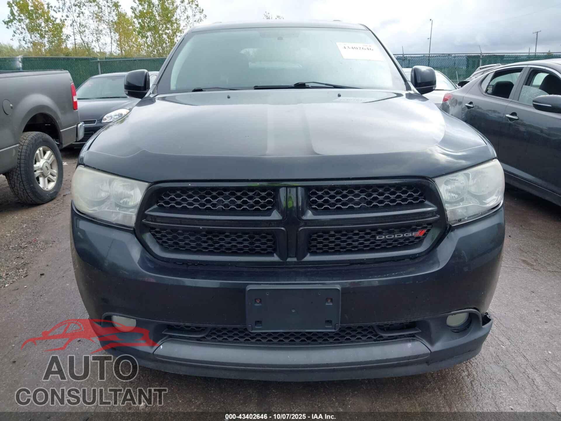DODGE DURANGO 2013 - 1C4SDJDT7DC529702