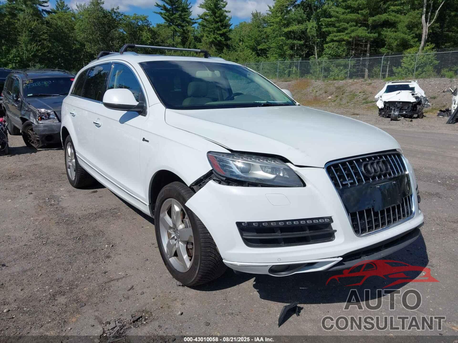 AUDI Q7 2015 - WA1CGAFE4FD010625