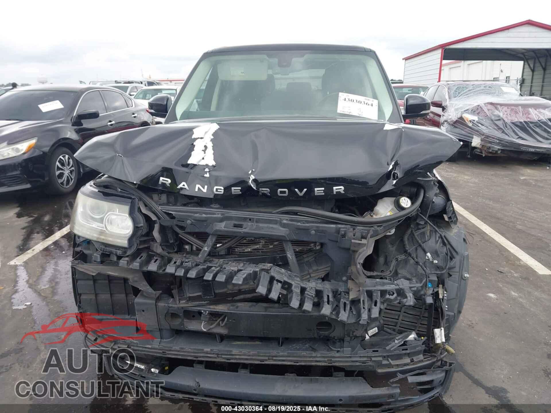 LAND ROVER RANGE ROVER 2013 - SALGS2DF5DA103832