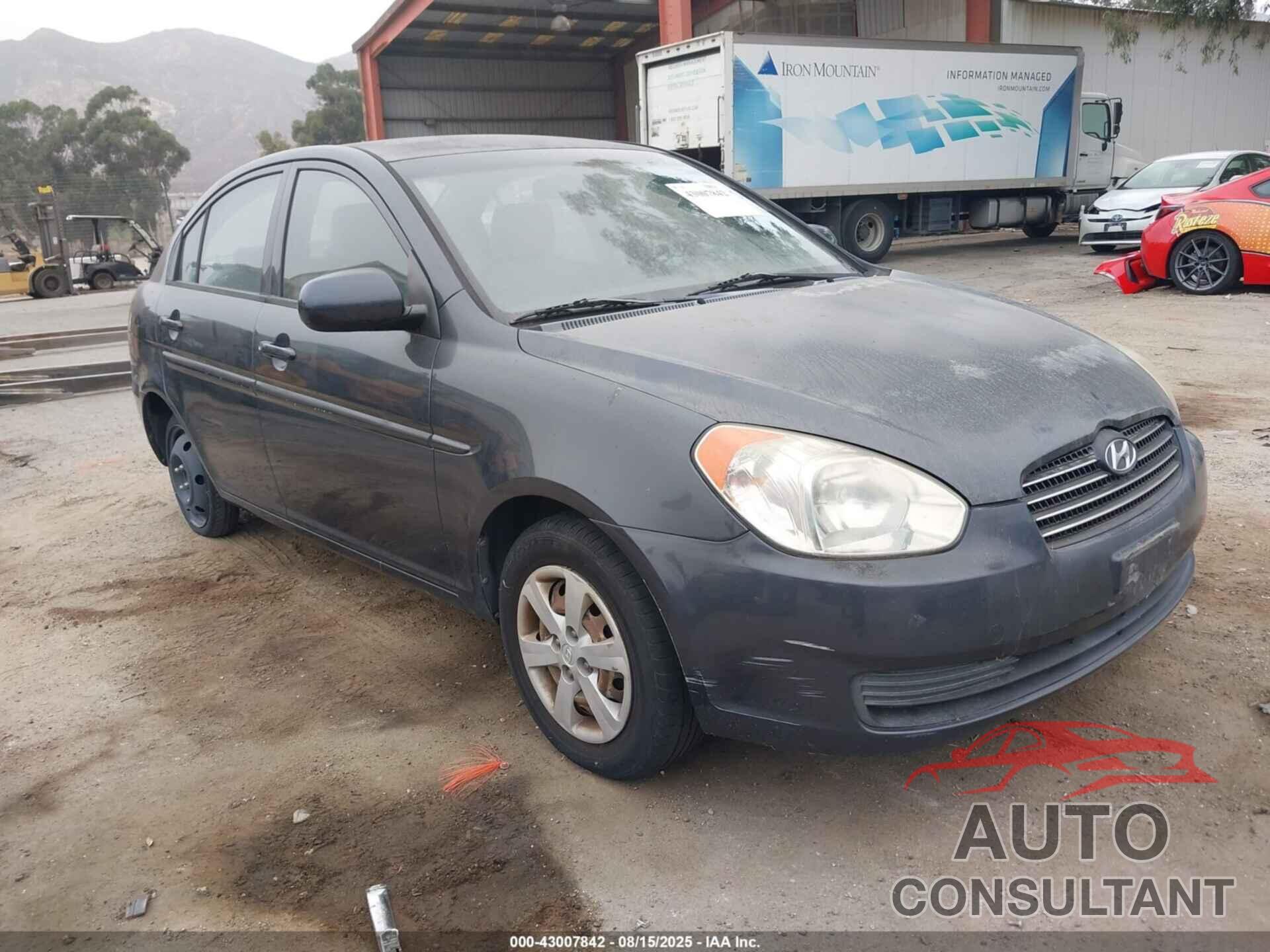 HYUNDAI ACCENT 2010 - KMHCN4AC3AU451945