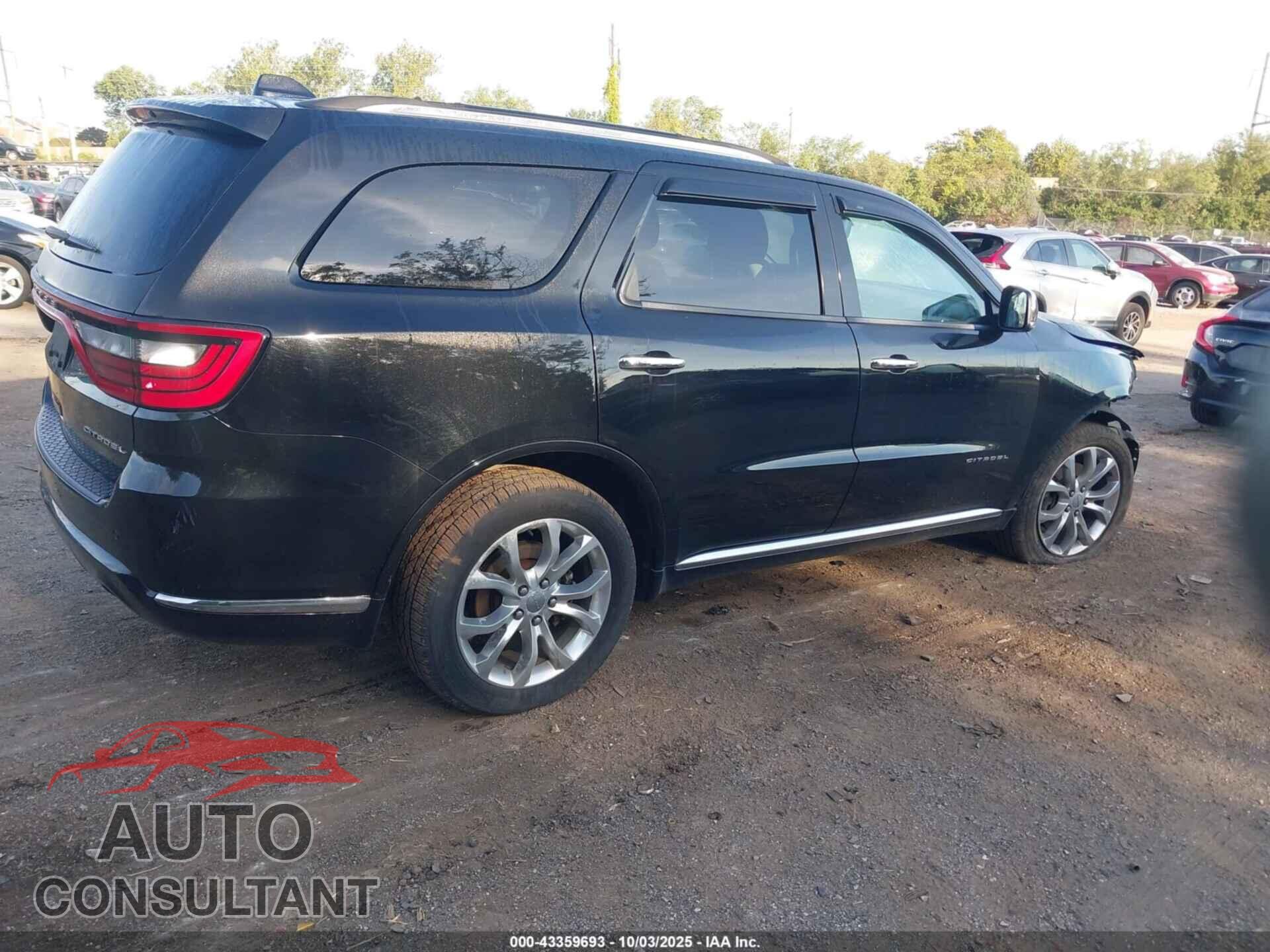 DODGE DURANGO 2017 - 1C4RDJEG1HC677429
