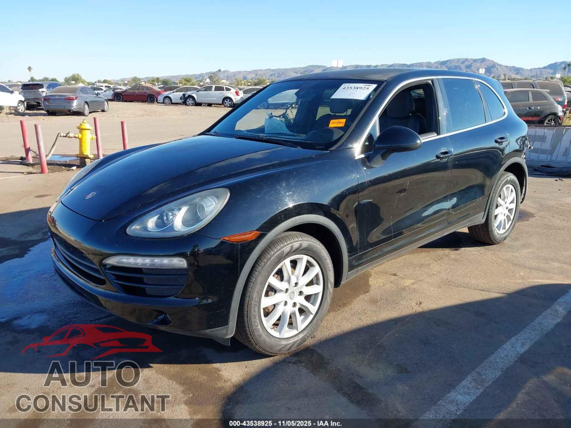 PORSCHE CAYENNE 2011 - WP1AA2A23BLA00491
