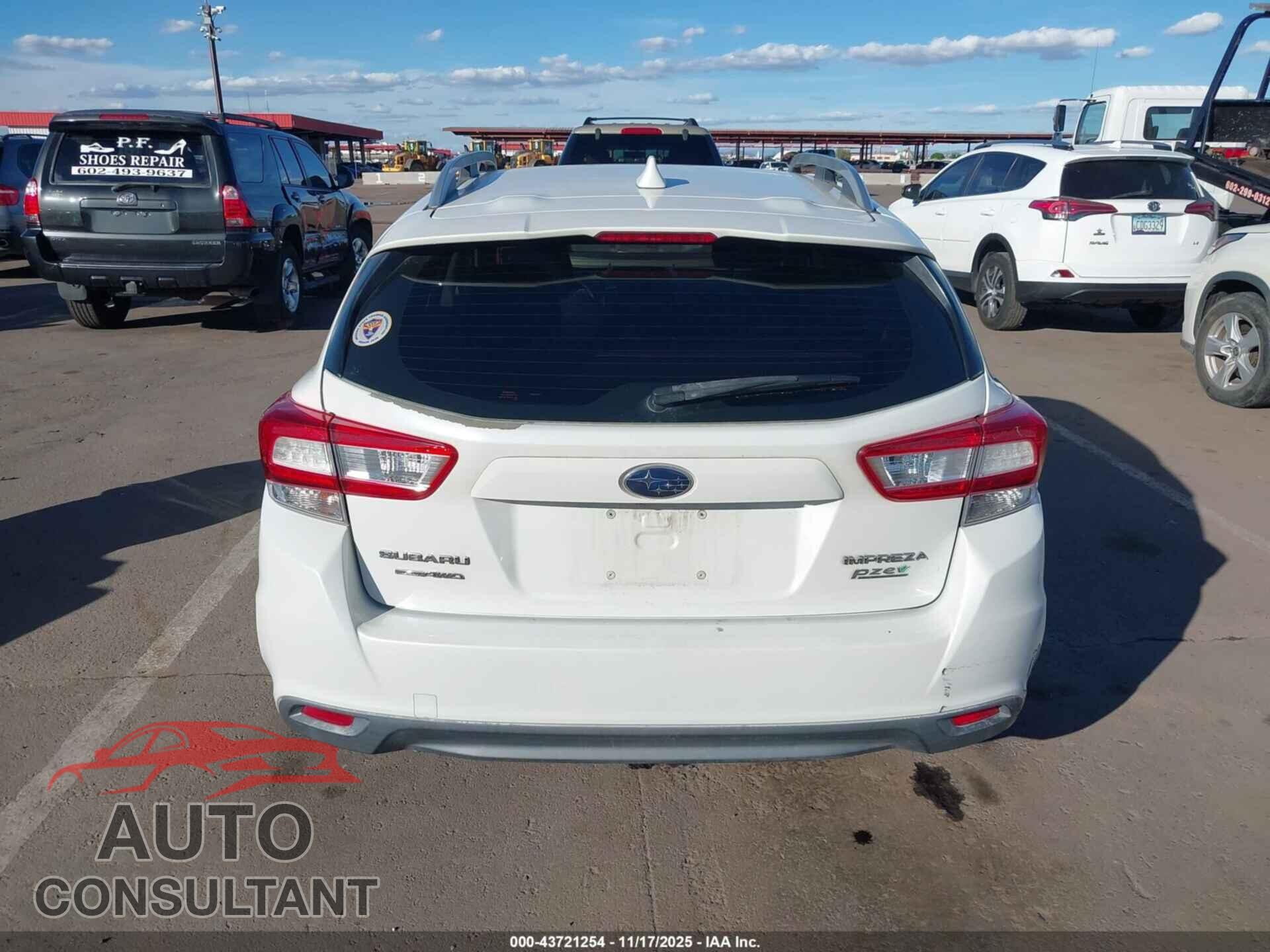 SUBARU IMPREZA 2017 - 4S3GTAB69H3739620