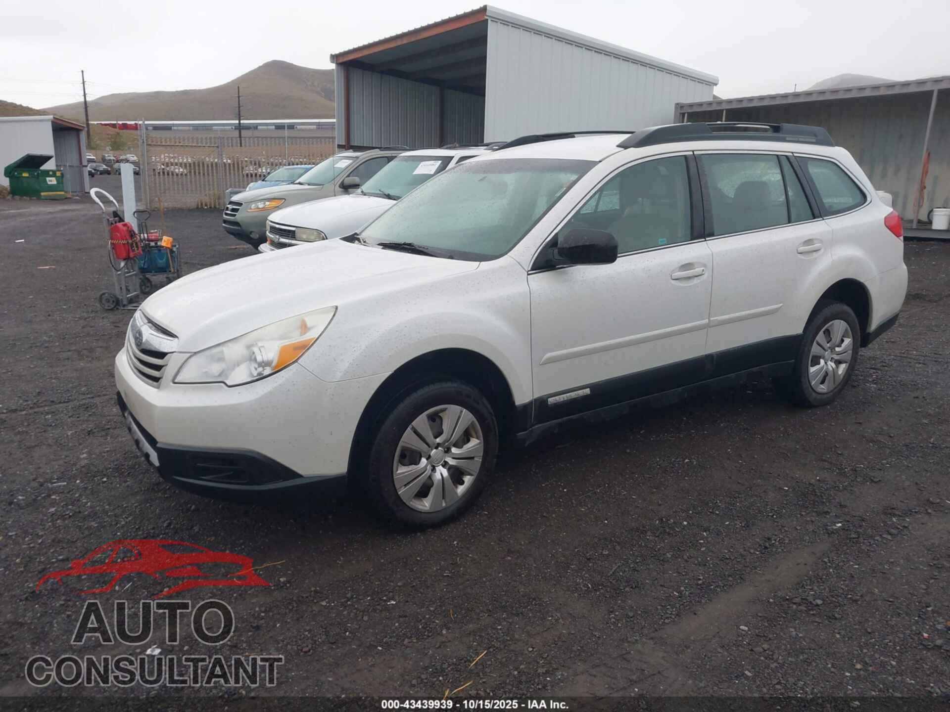 SUBARU OUTBACK 2012 - 4S4BRBAC2C3205904