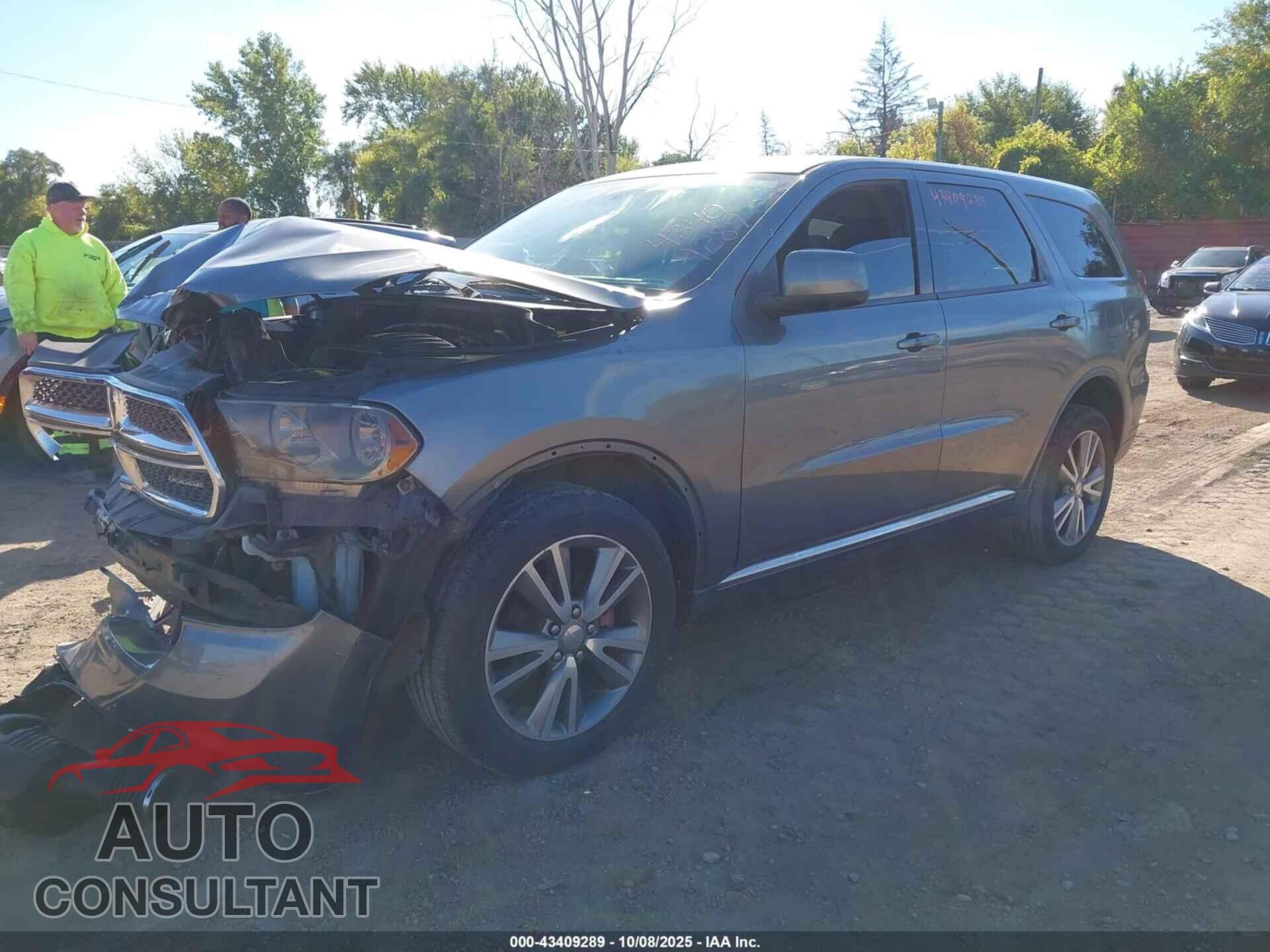 DODGE DURANGO 2012 - 1C4RDHAG9CC108884