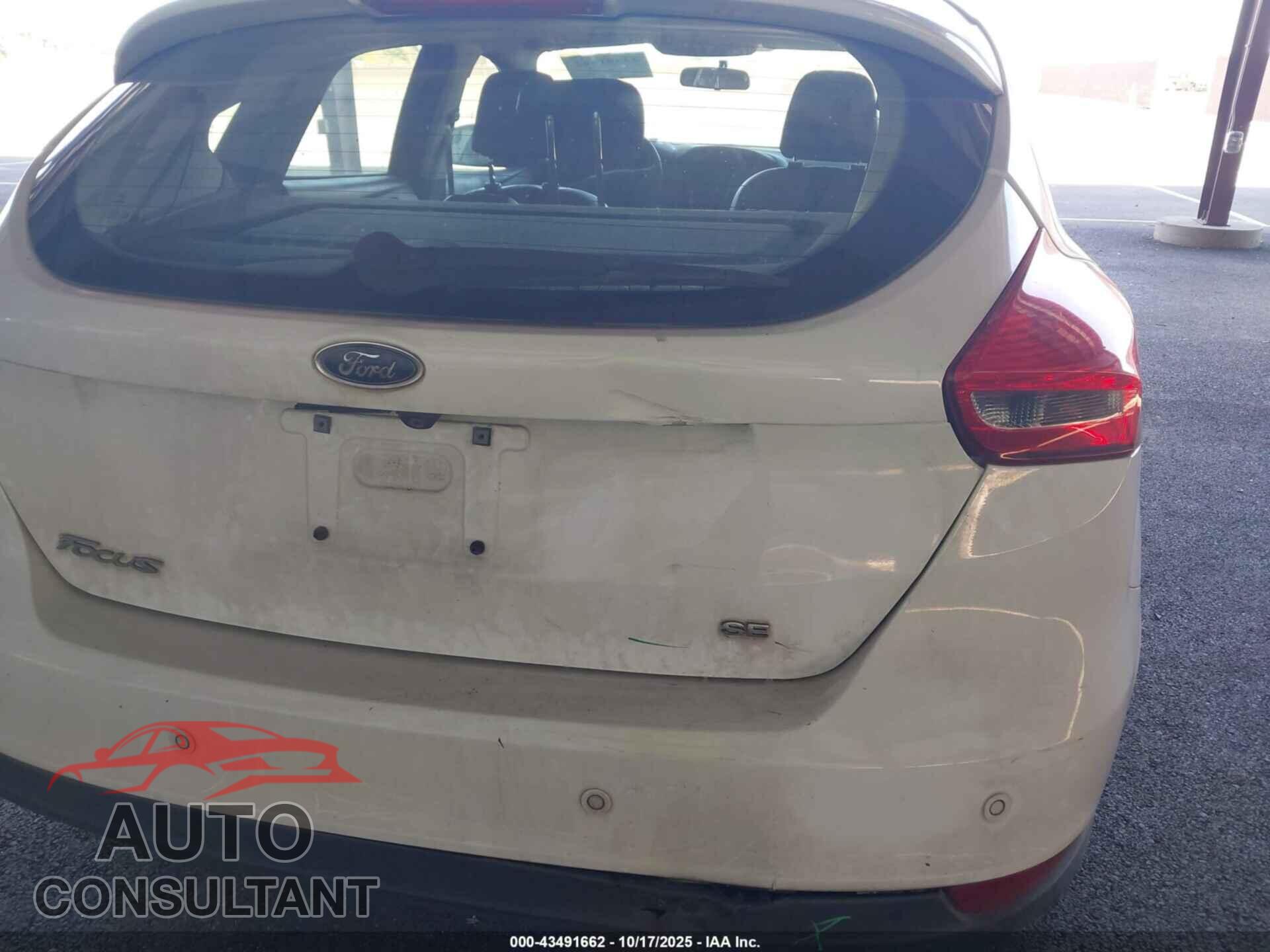 FORD FOCUS 2016 - 1FADP3K29GL406192