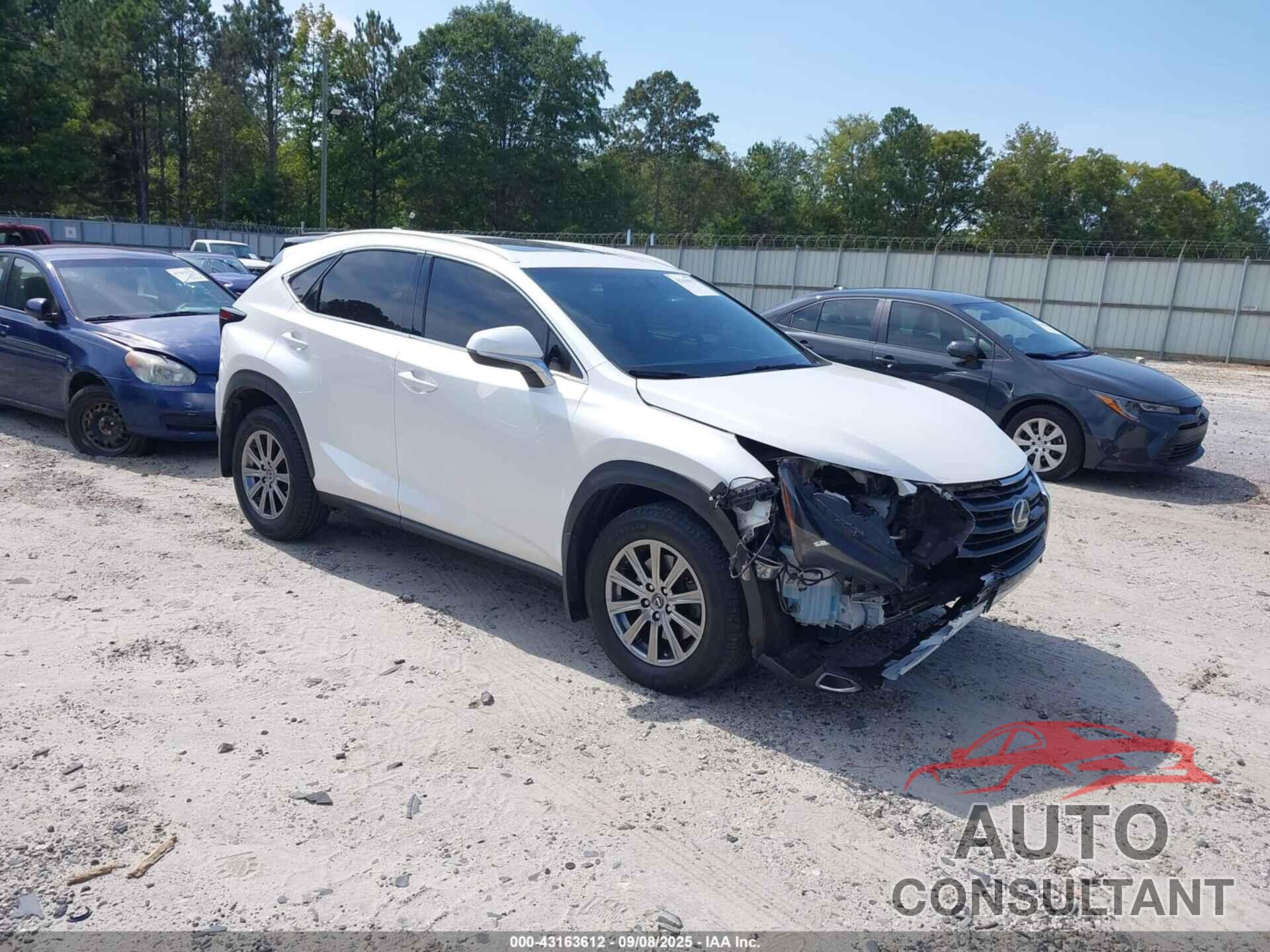 LEXUS NX 200T 2017 - JTJBARBZ5H2101943