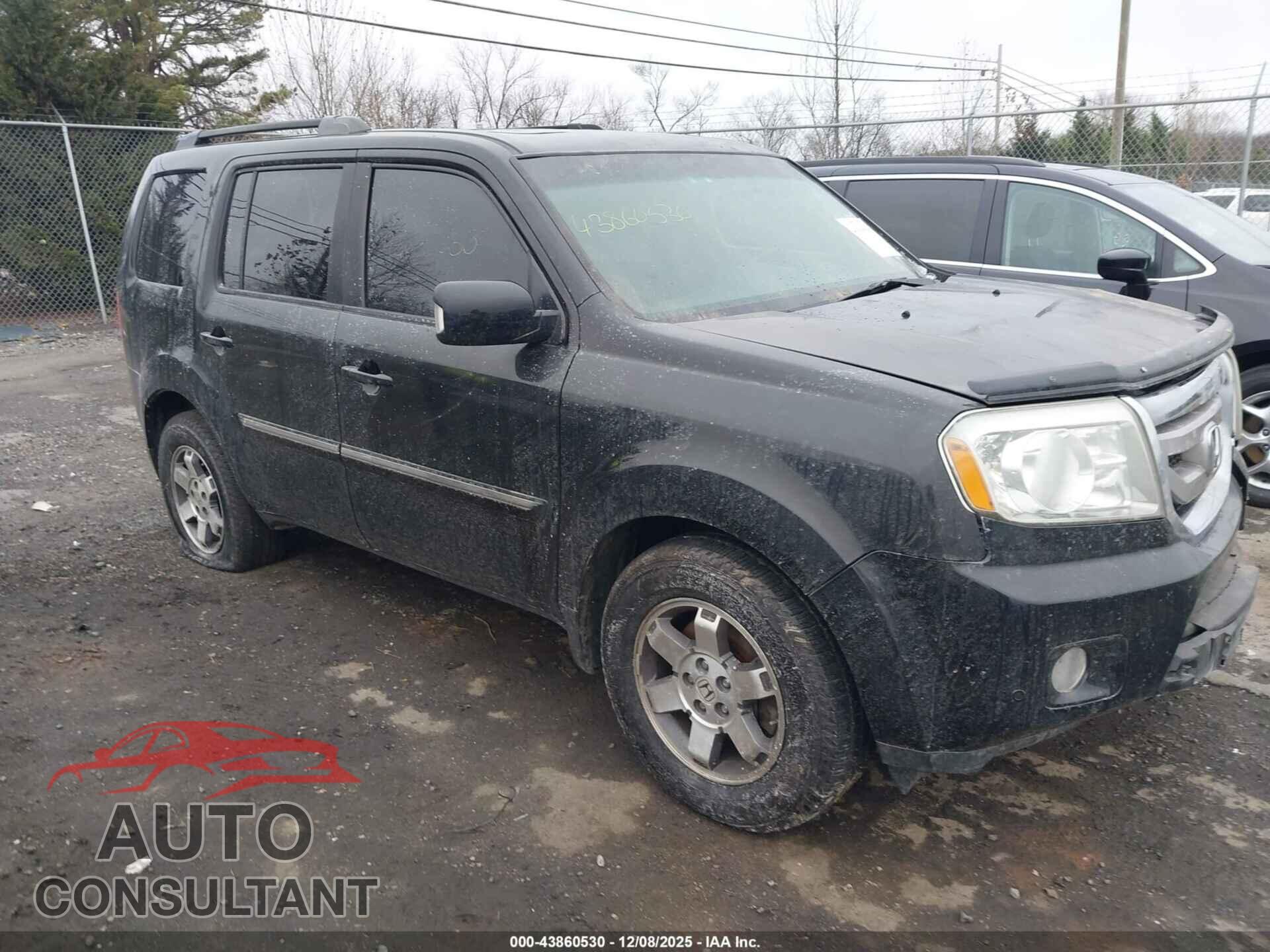 HONDA PILOT 2011 - 5FNYF4H98BB091907