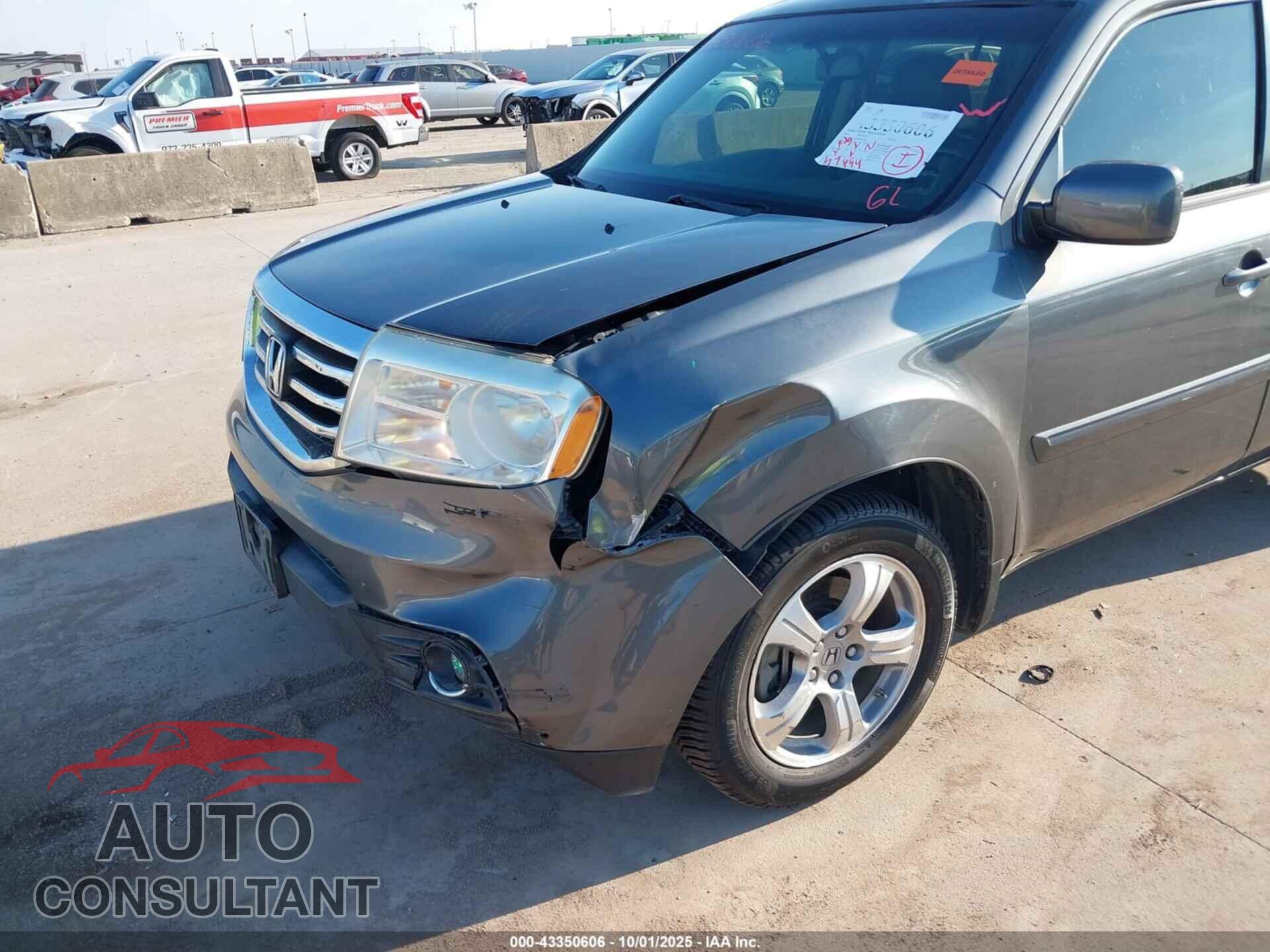 HONDA PILOT 2013 - 5FNYF3H53DB004490