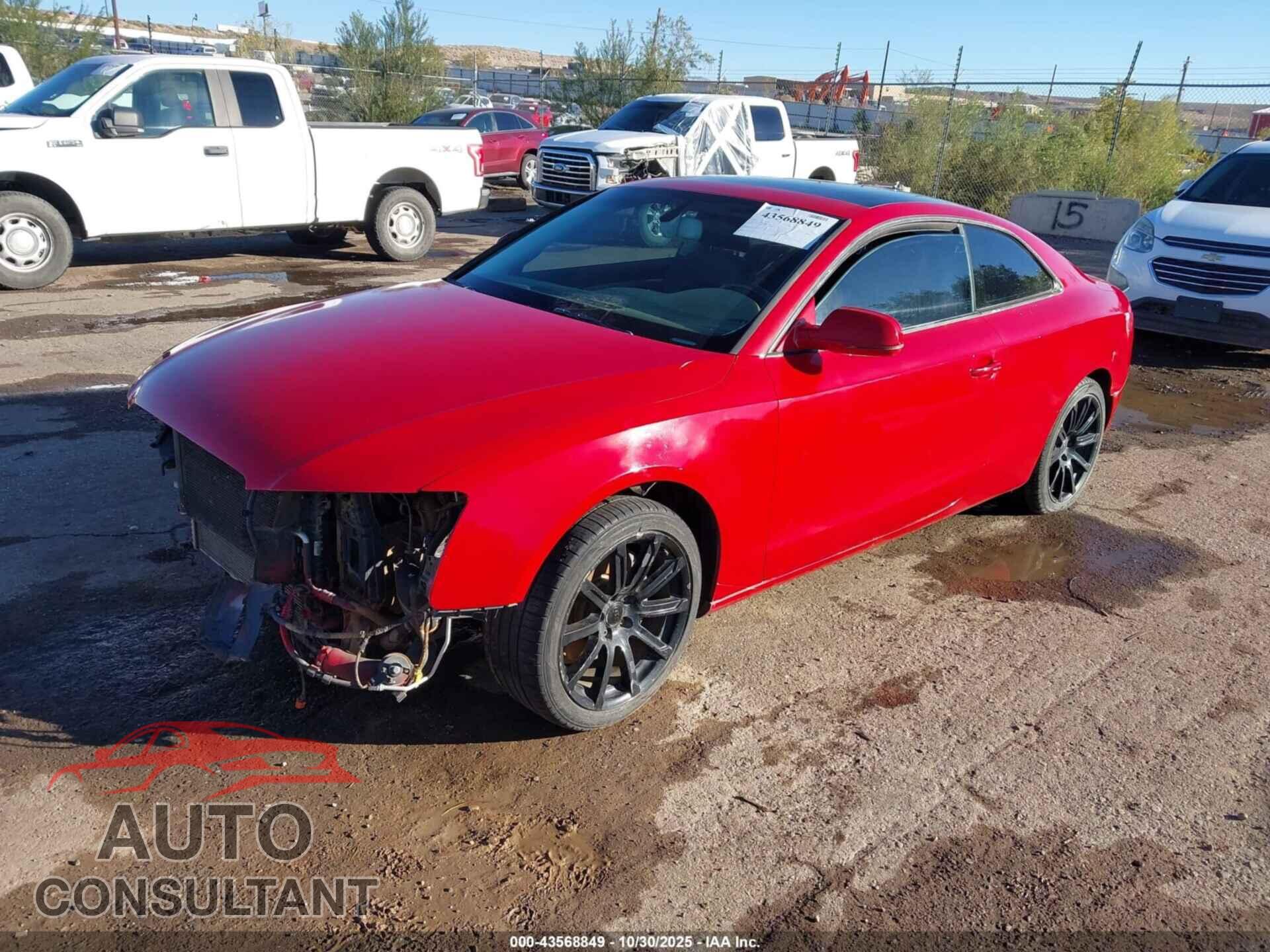 AUDI A5 2012 - WAULFAFR7CA001309