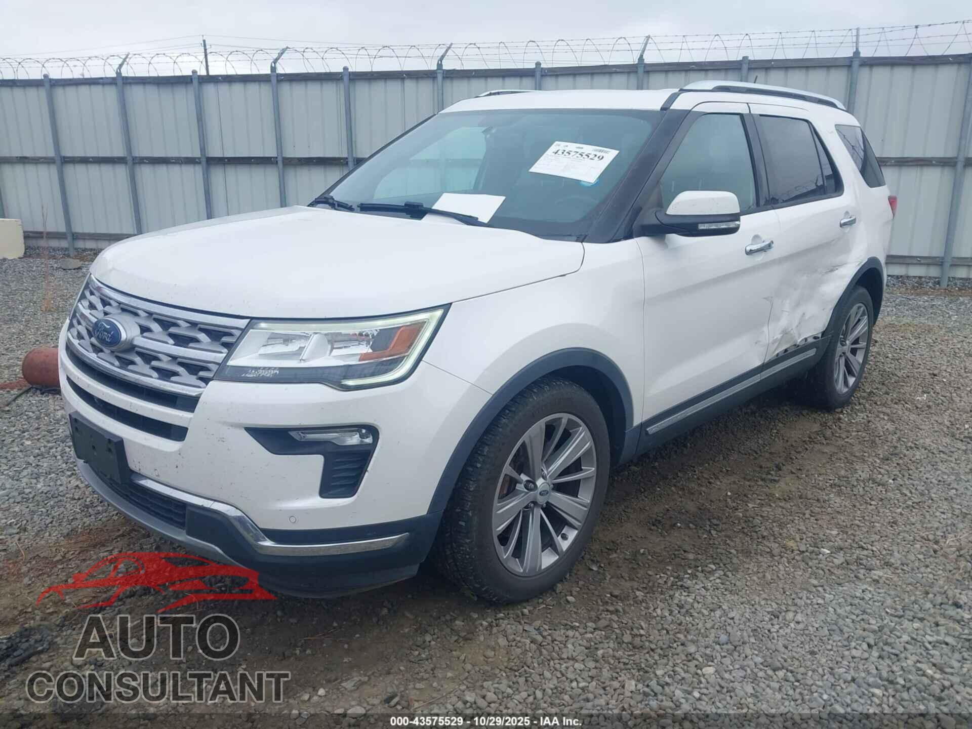 FORD EXPLORER 2018 - 1FM5K7F81JGB63184
