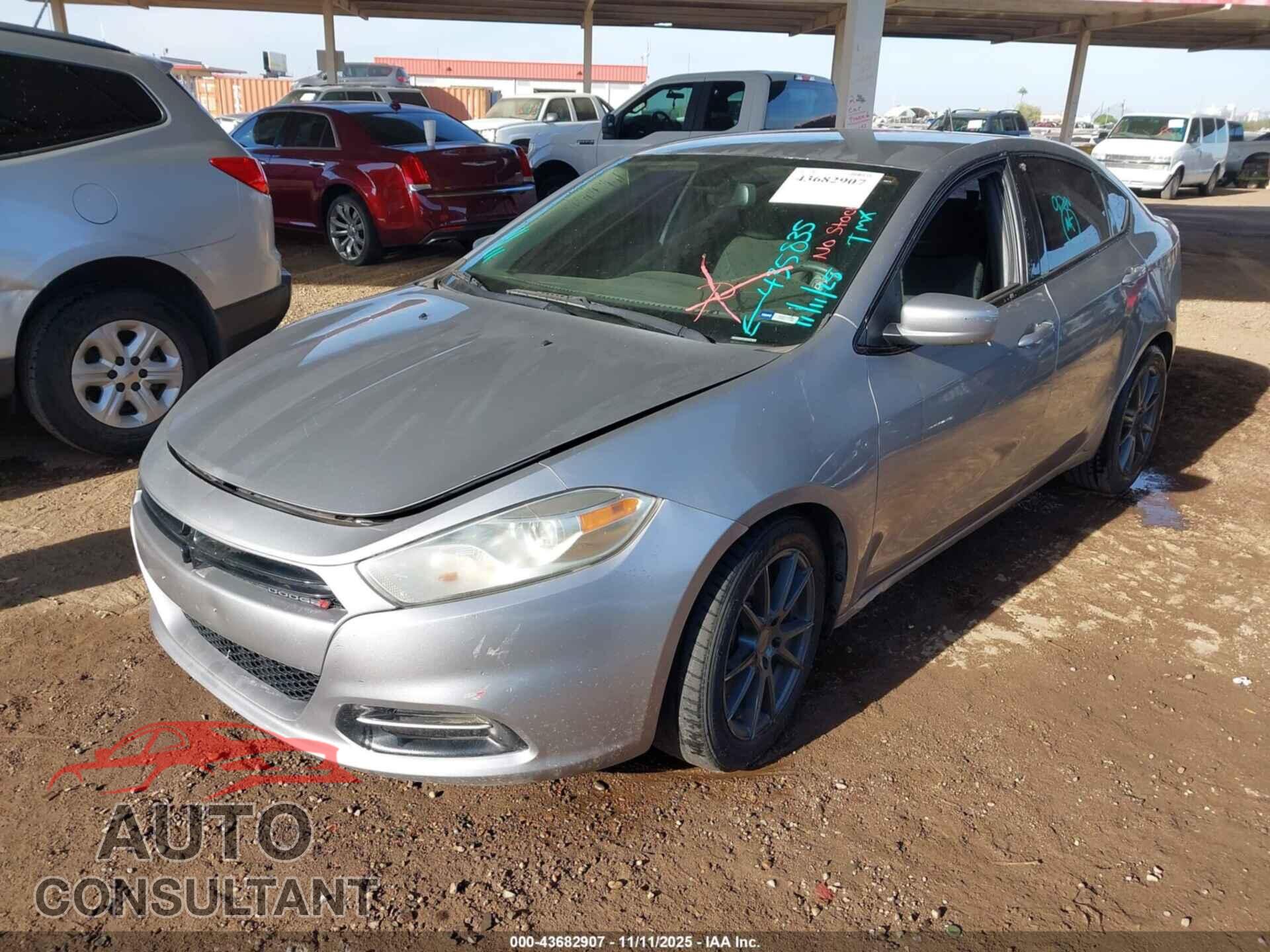 DODGE DART 2015 - 1C3CDFAA8FD435835