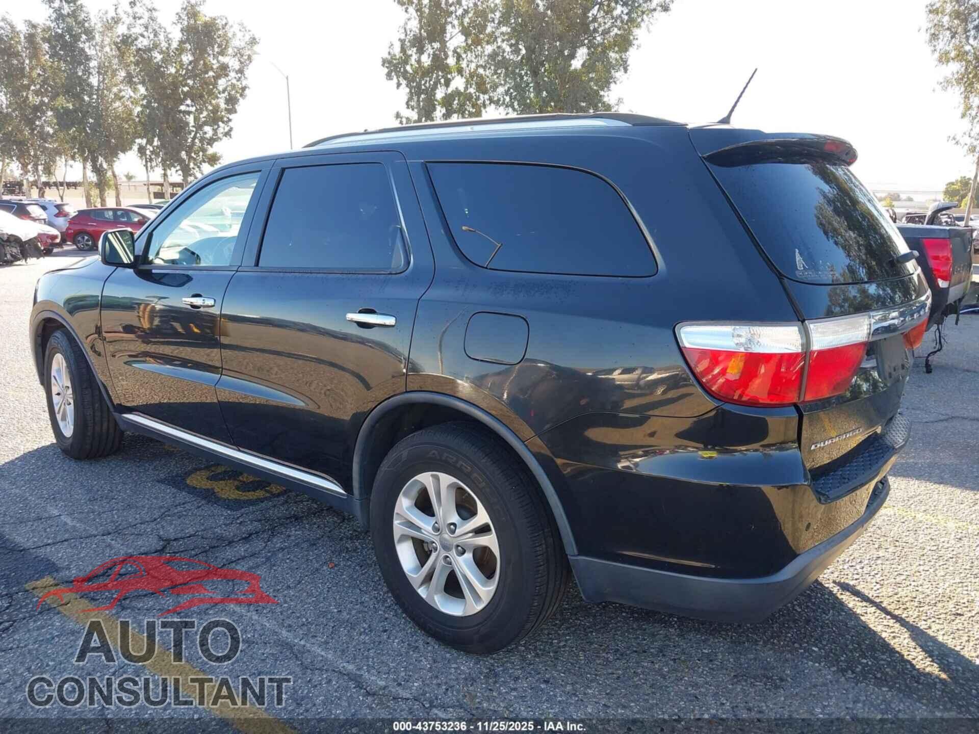 DODGE DURANGO 2013 - 1C4RDHDG2DC664290