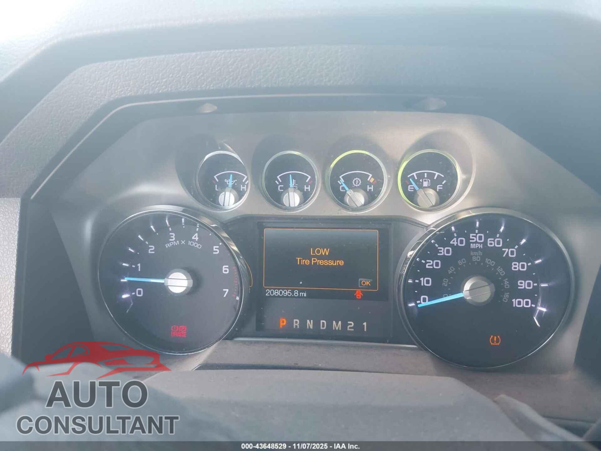 FORD F-250 2013 - 1FT7W2B67DEB69855