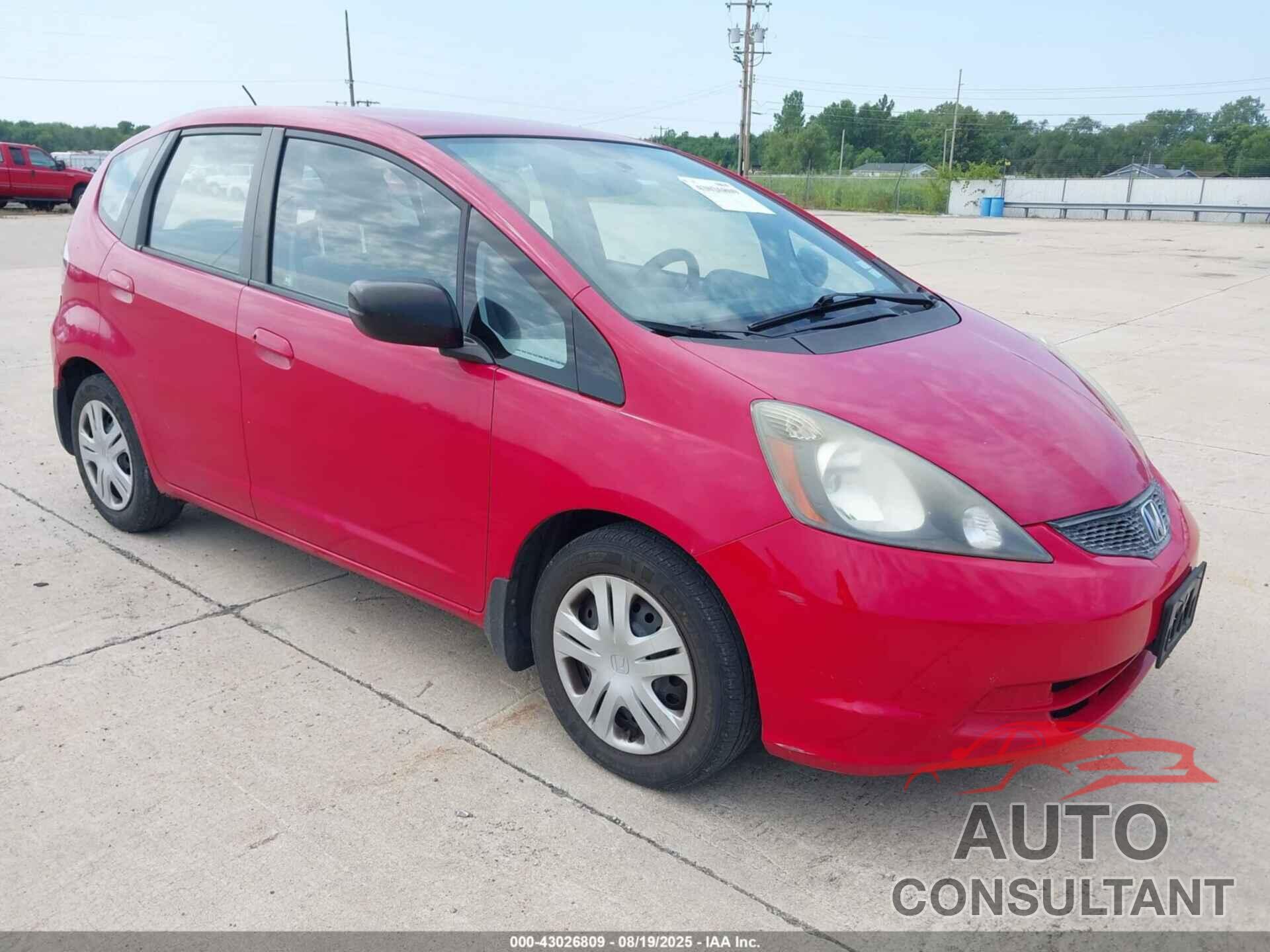 HONDA FIT 2009 - JHMGE872X9S070143