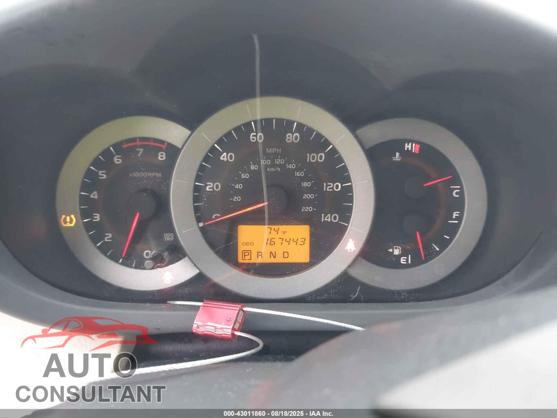 TOYOTA RAV4 2012 - 2T3BF4DV2CW207543