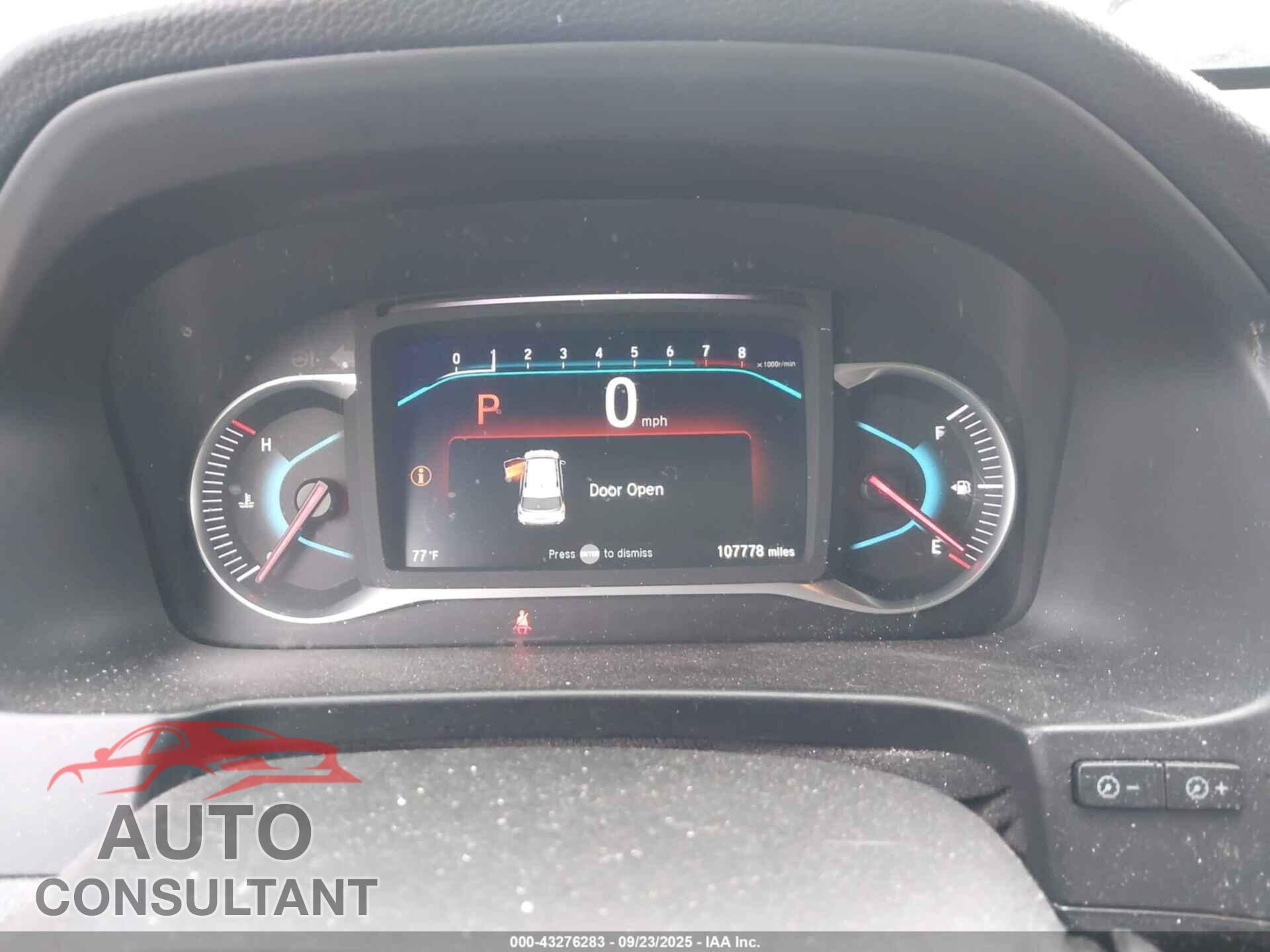 HONDA PILOT 2021 - 5FNYF6H68MB024972