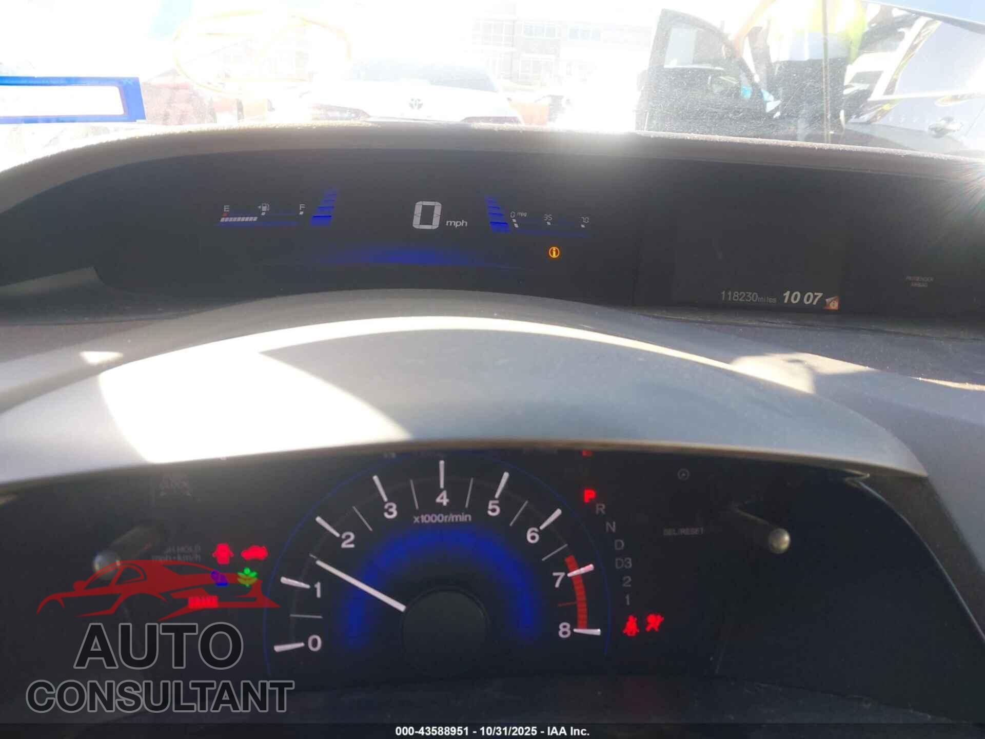 HONDA CIVIC 2012 - 2HGFB2F57CH608456