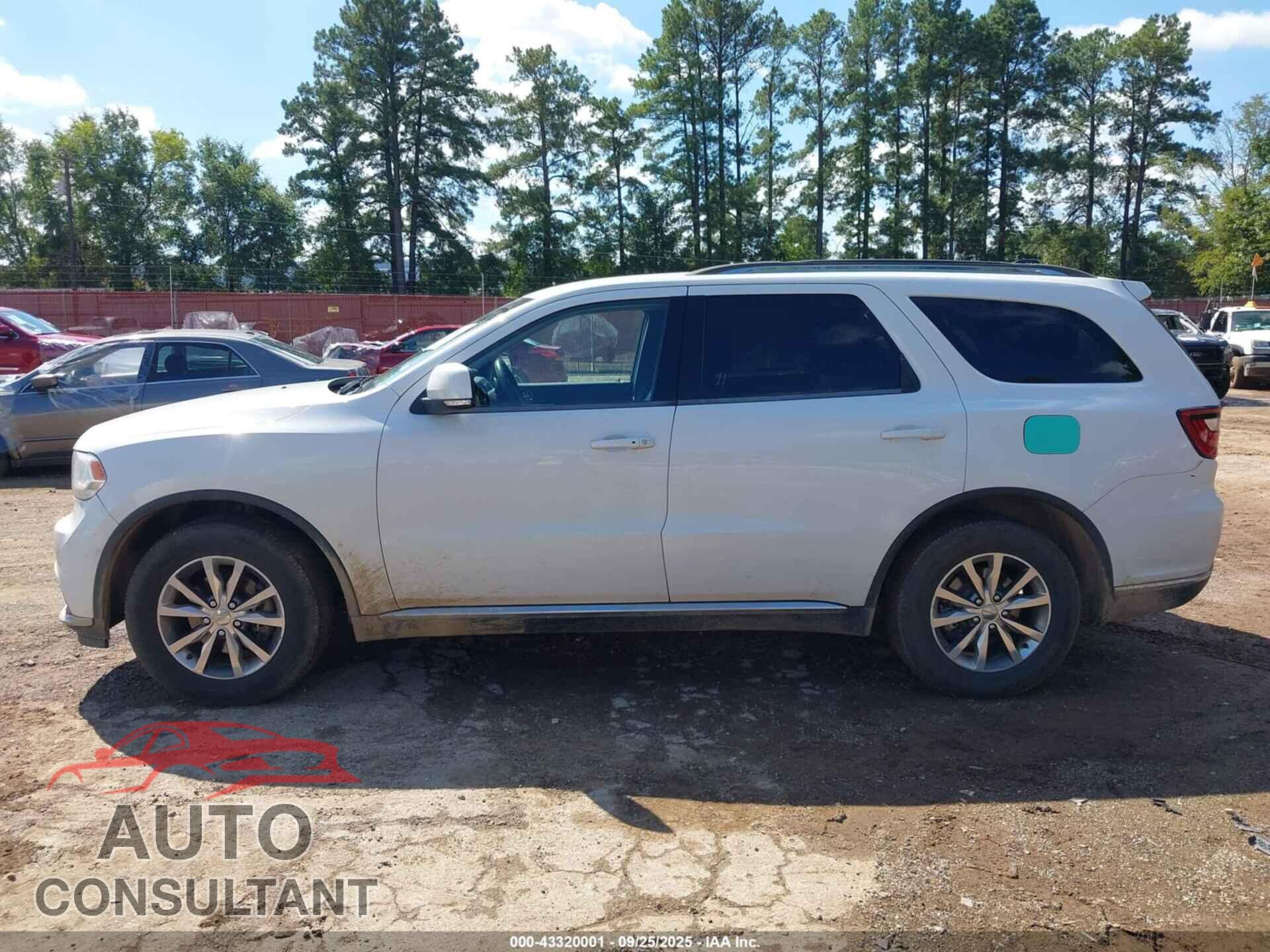 DODGE DURANGO 2015 - 1C4RDHDG9FC765782