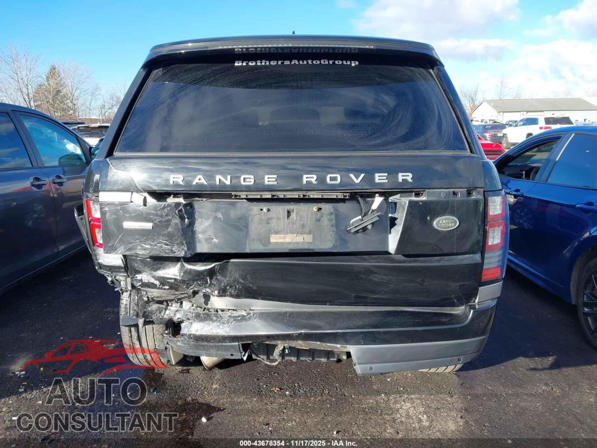 LAND ROVER RANGE ROVER 2017 - SALGS5FE1HA351703