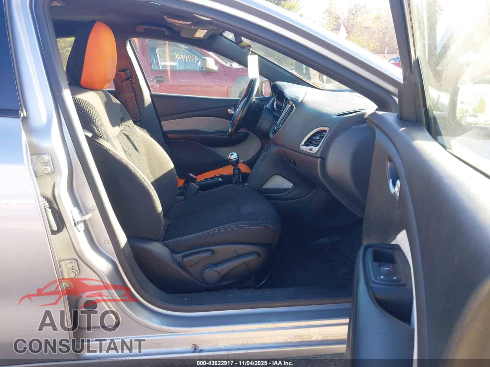 DODGE DART 2015 - 1C3CDFBB9FD116600
